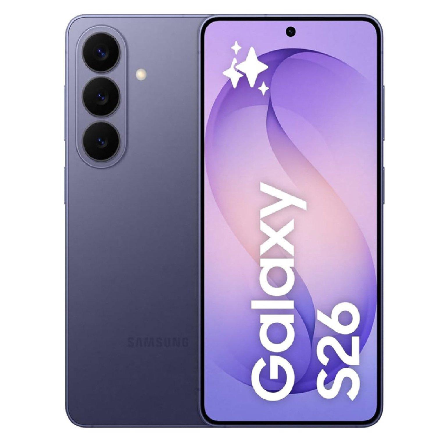 Samsung  Sim Free Galaxy S26 256Gb - Cobalt Violet - 256GB