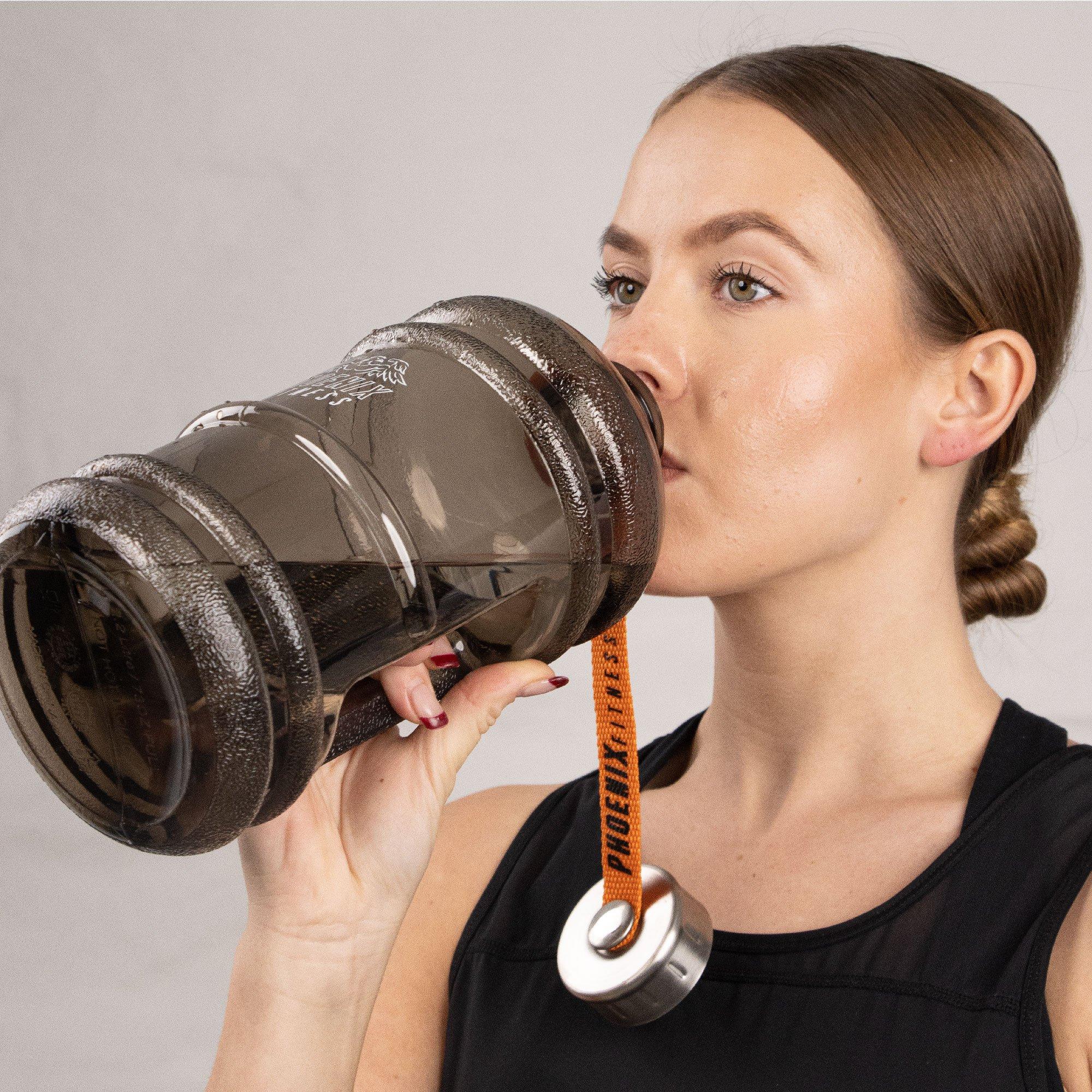 Grey - Phoenix Fitness - Phoenix Fitness Water Bottle – 2 Litre or 1 Litre - 2