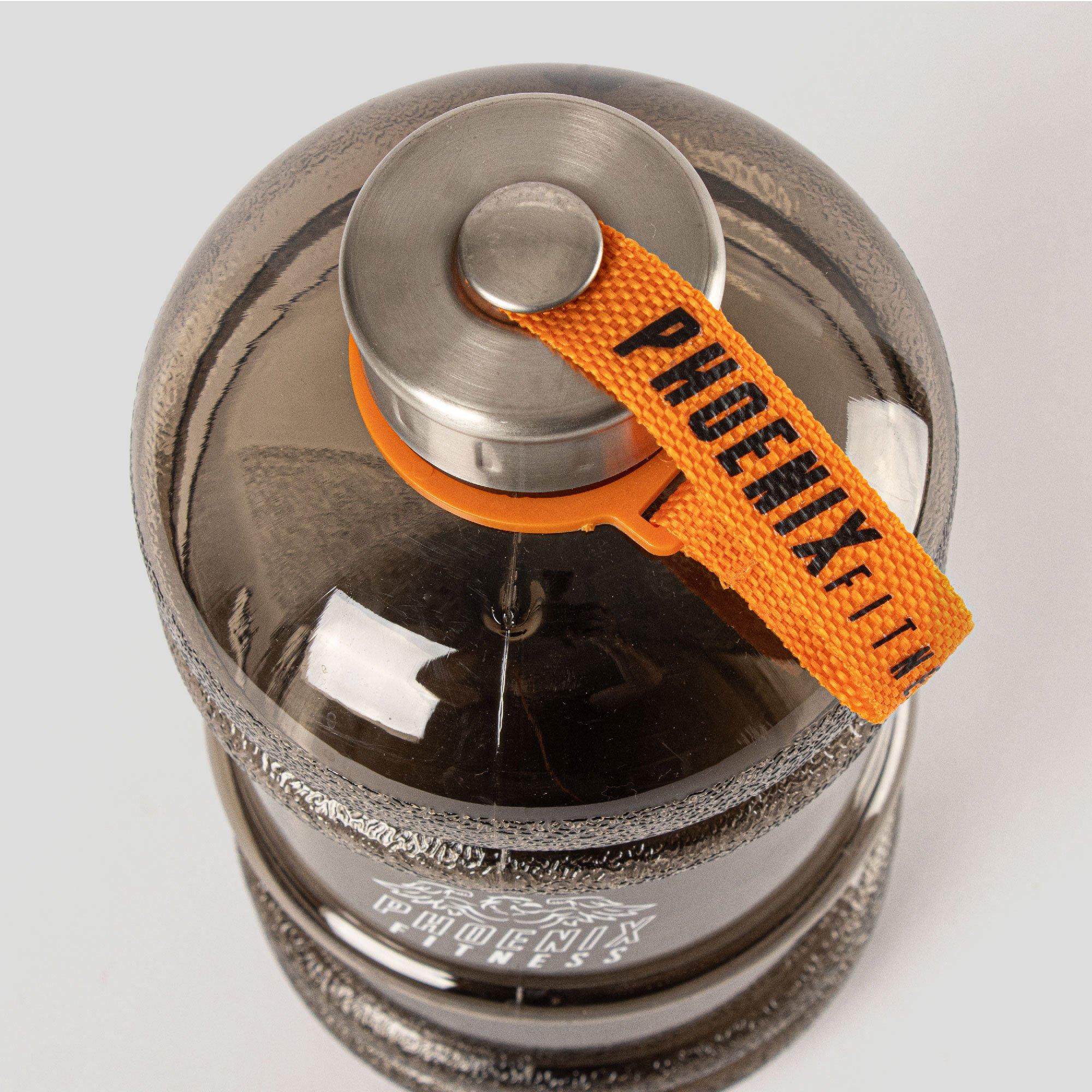 Grey - Phoenix Fitness - Phoenix Fitness Water Bottle – 2 Litre or 1 Litre - 3