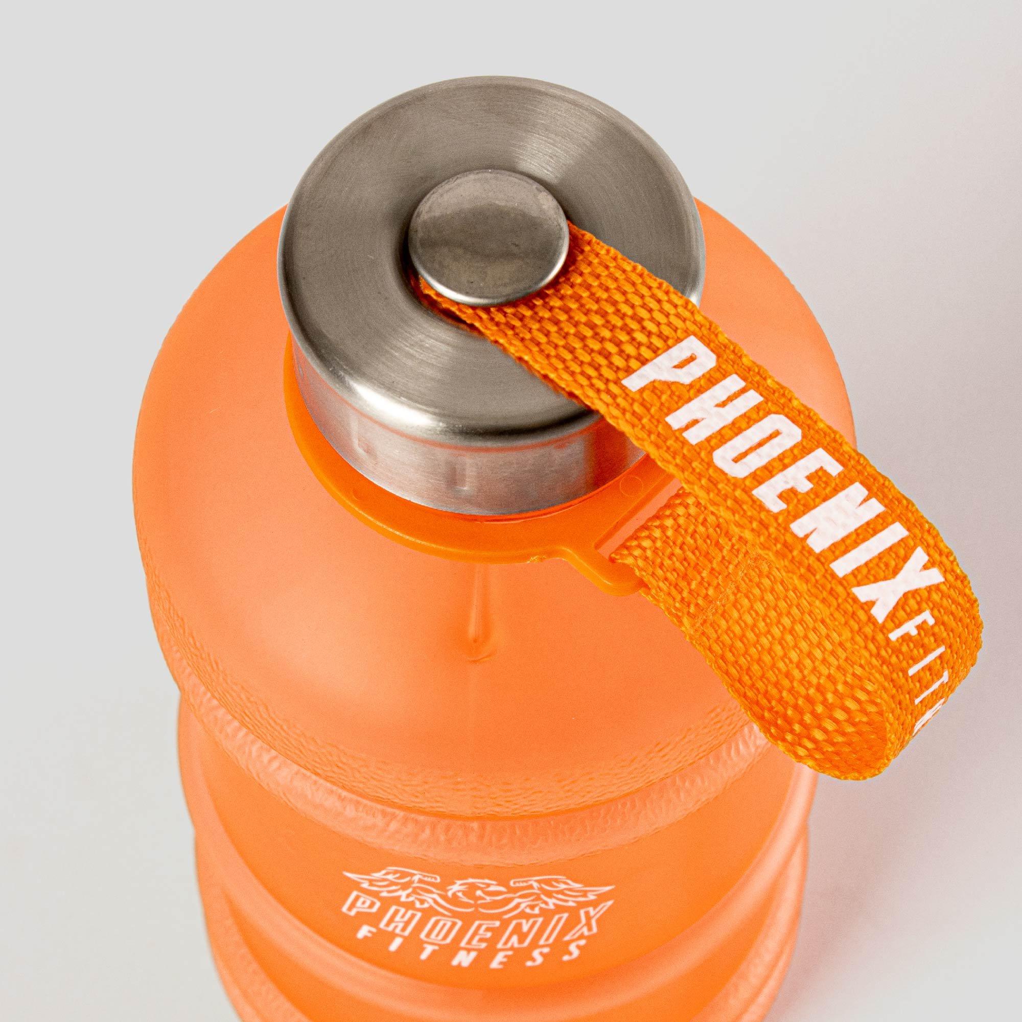 Orange - Phoenix Fitness - Phoenix Fitness Water Bottle – 2 Litre or 1 Litre - 5