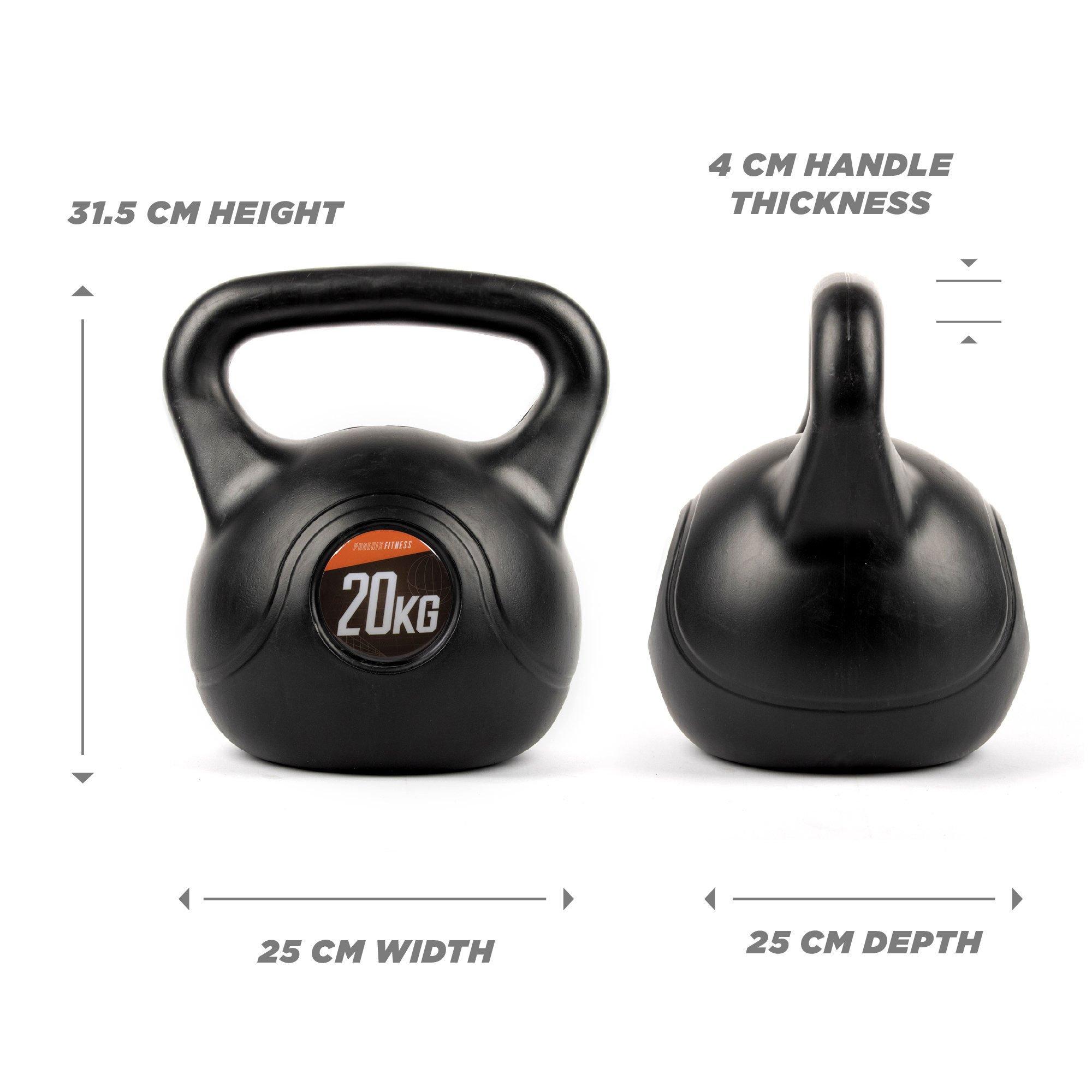 Black - Phoenix Fitness - Phoenix Fitness Kettlebell - 4