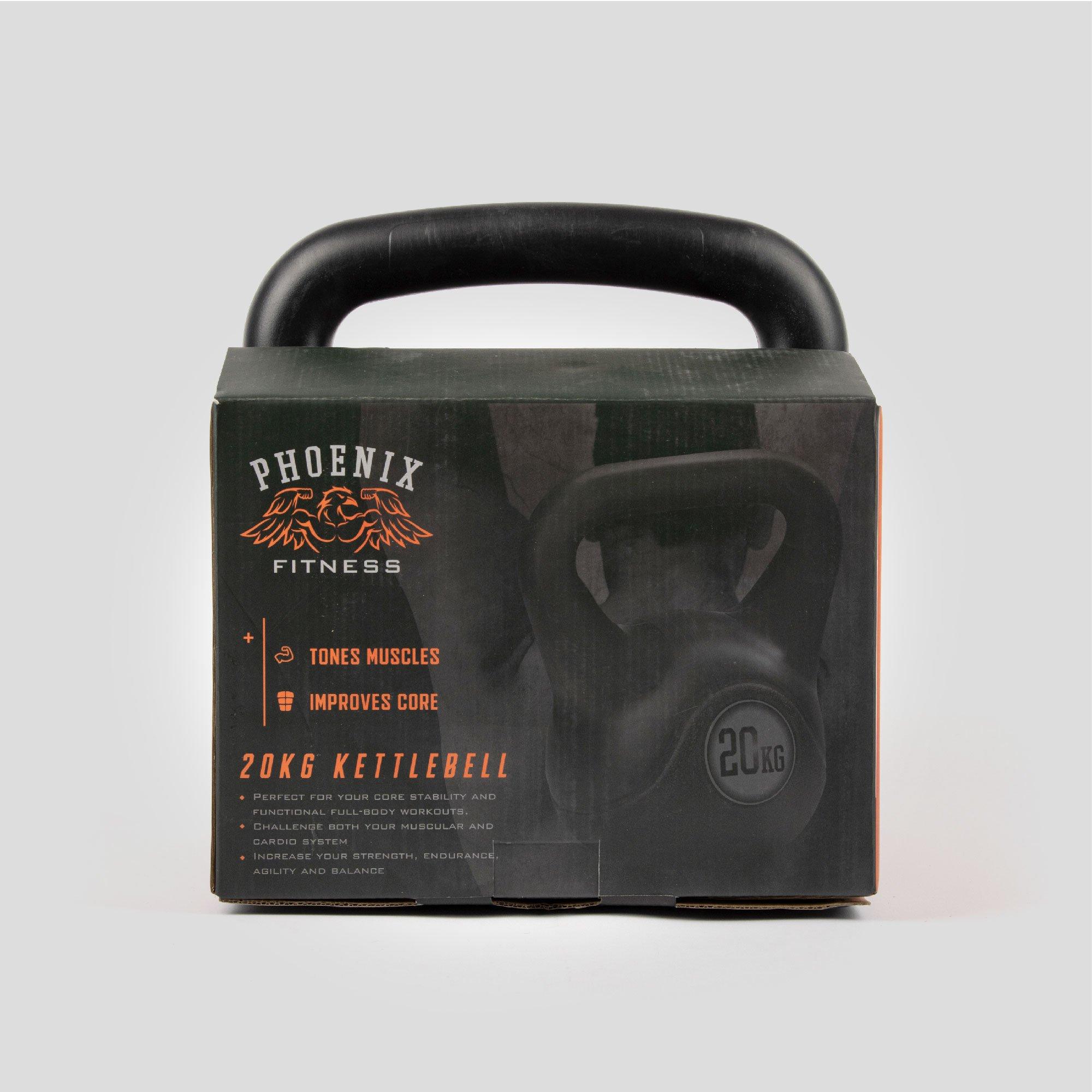 Black - Phoenix Fitness - Phoenix Fitness Kettlebell - 5