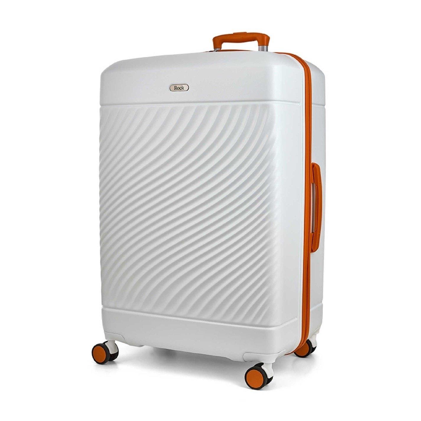 White/Orange - Rock - Rock Love Island Suitcase White/Orange - 2