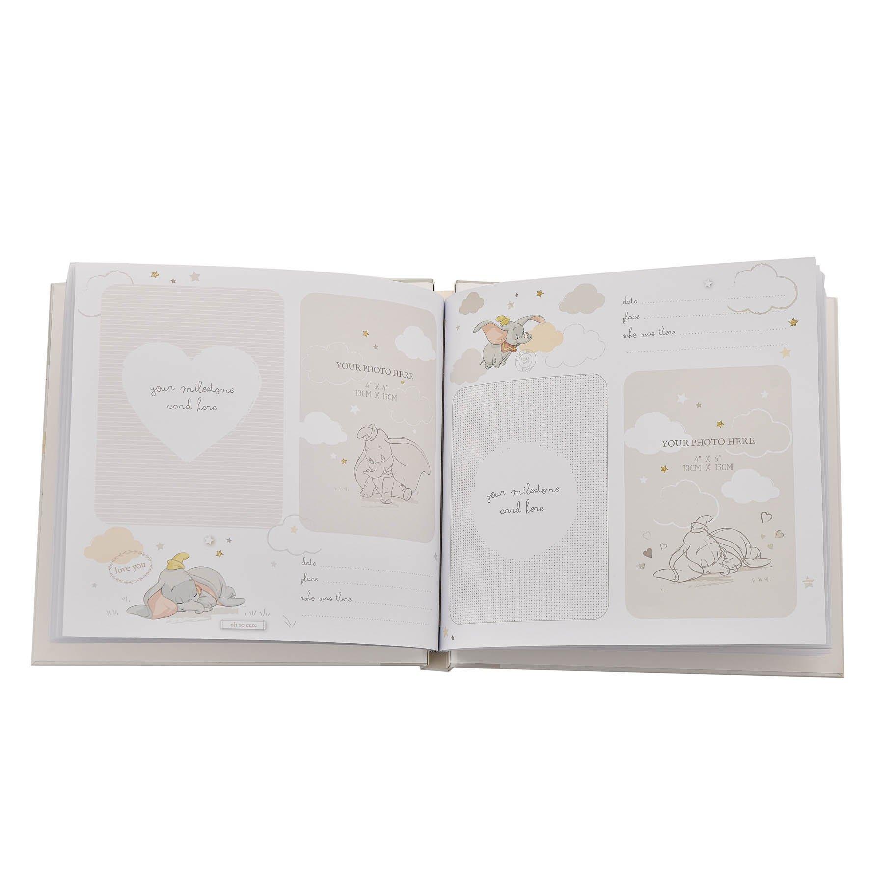 White - Disney Dumbo - Magical Beginnings Album & Milestone Cards - 3