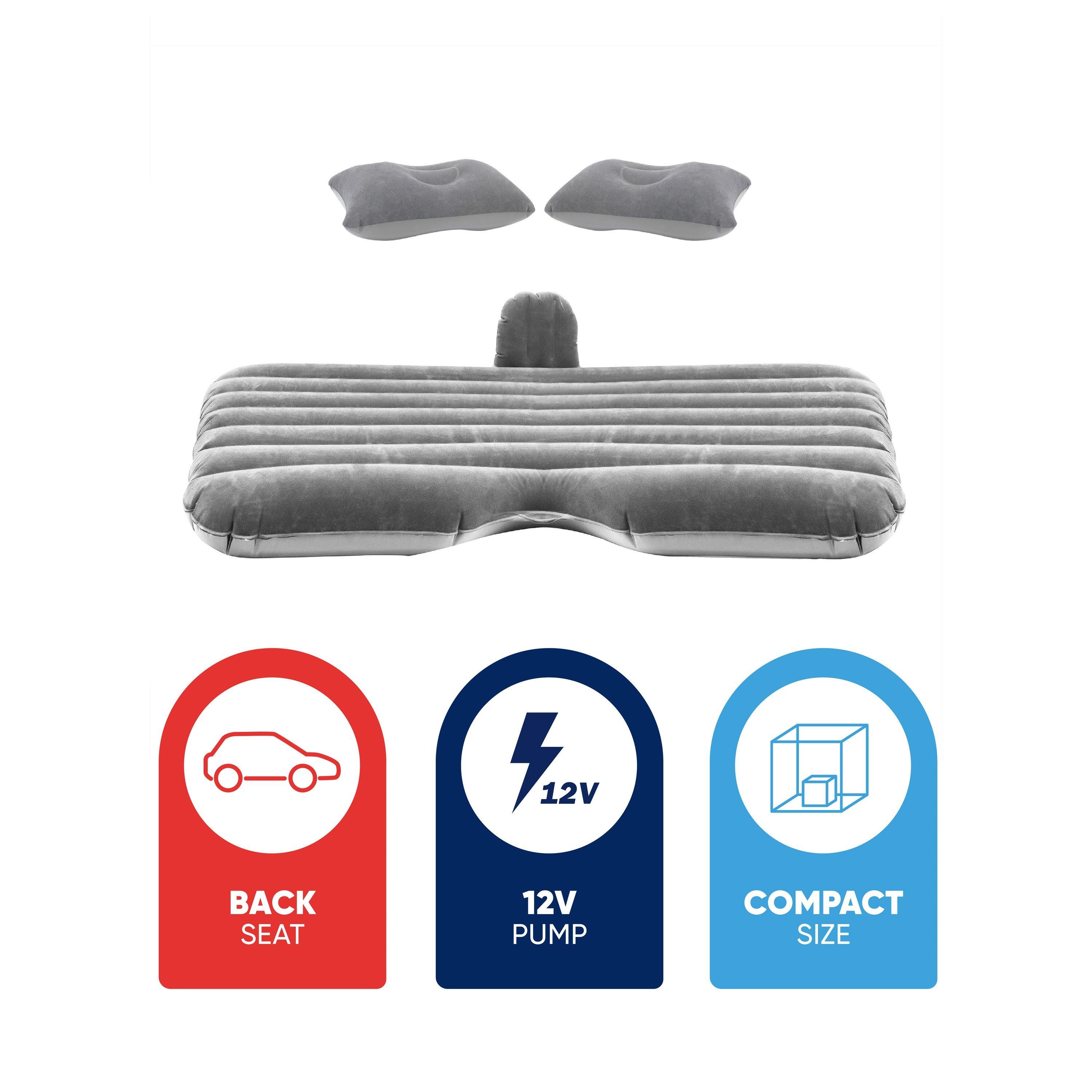 Grey - Streetwize - Inflatable Car Mattress - Back Seat - 4