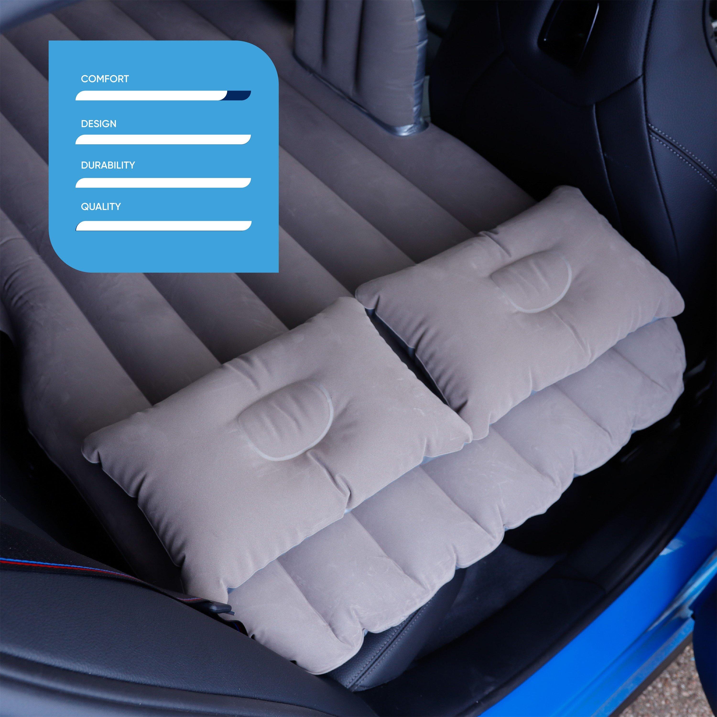 Grey - Streetwize - Inflatable Car Mattress - Back Seat - 6