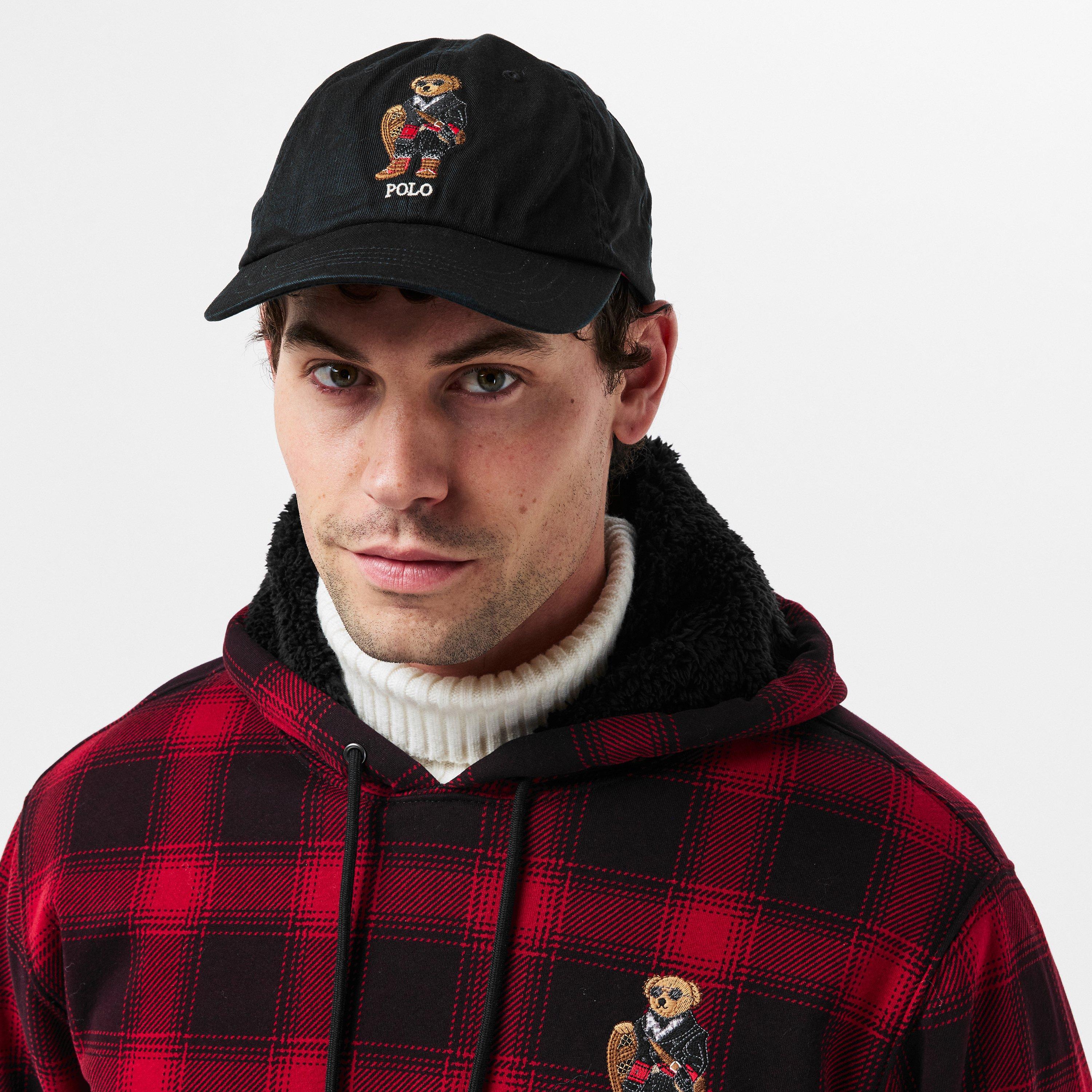 Polo Black - Polo Ralph Lauren - Men's Holiday Bear Baseball Cap - 3