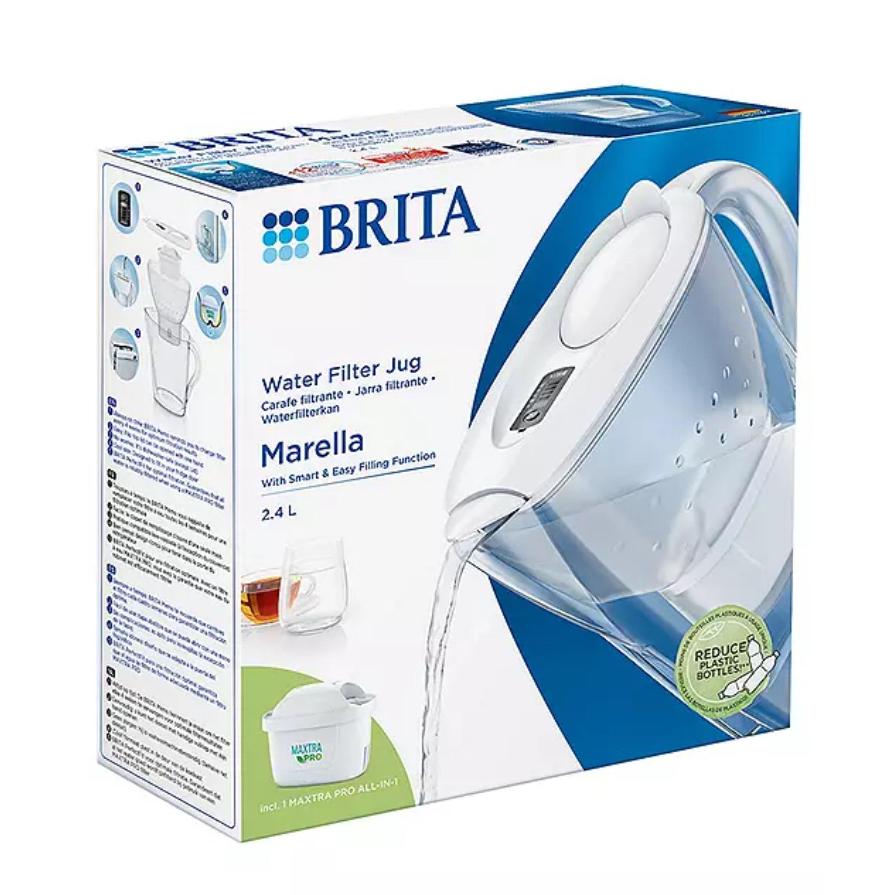 Brita  Marella Water Filter Jug White (2.4L)