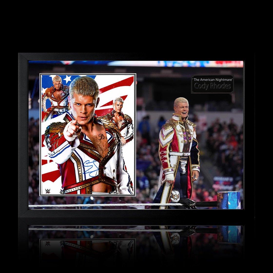 Cody Rhodes Signed Image Iconic Frame