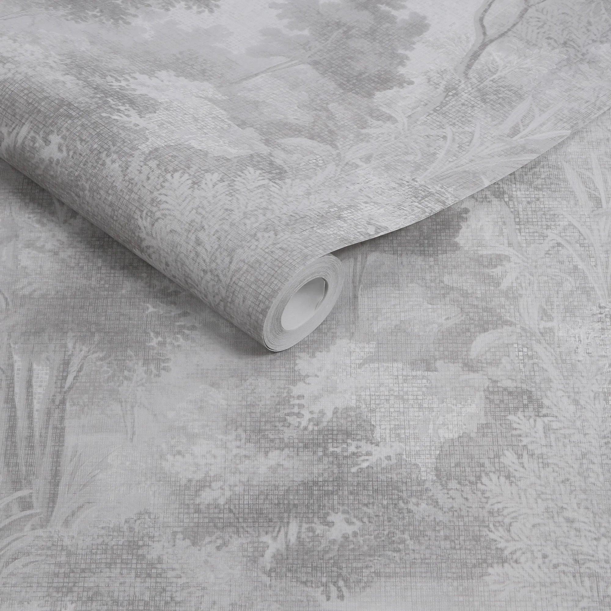 Grey - Superfresco Easy - Sylva Mist Wallpaper - 3