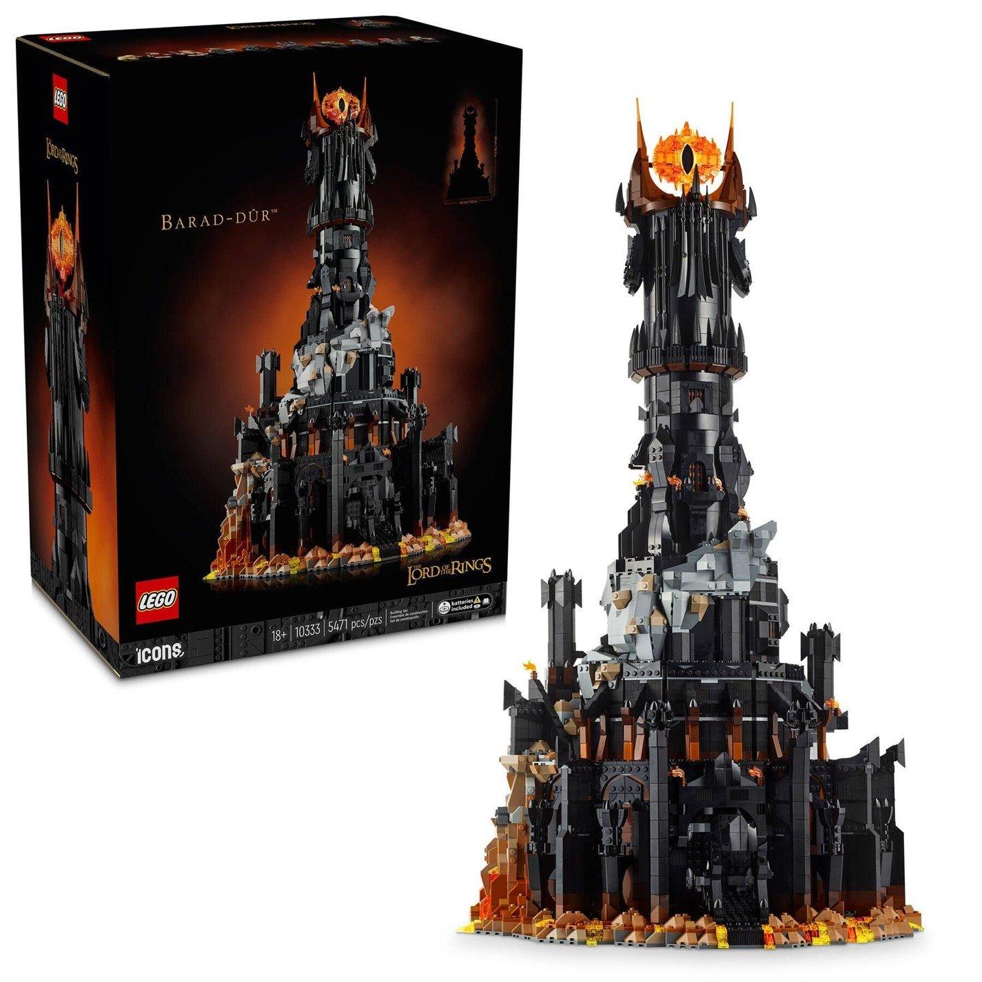 Multi - LEGO - LEGO -10333 Icons The Lord of the Rings: Barad-dur - 1