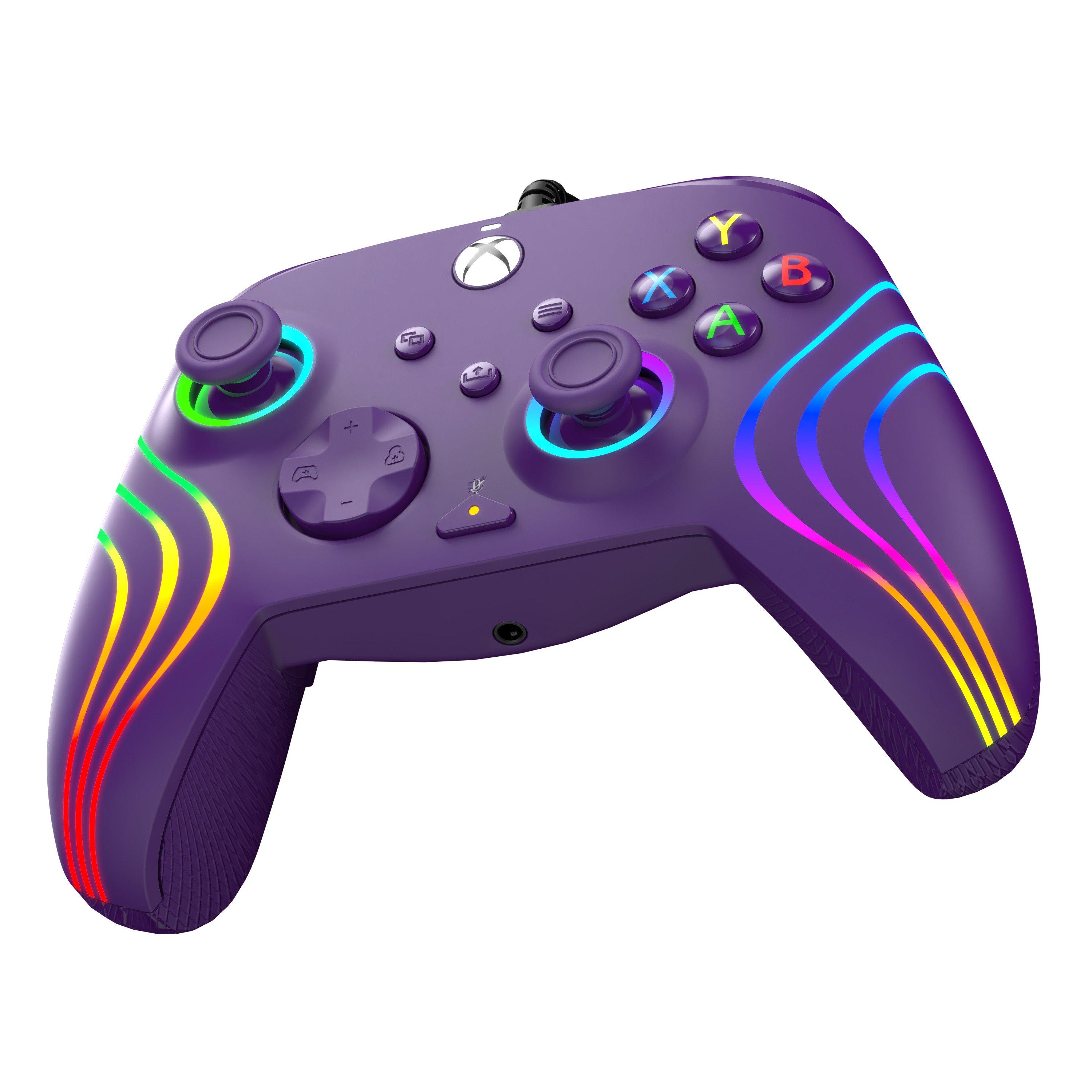 Purple - PDP - Afterglow wave Xbox controller - 2