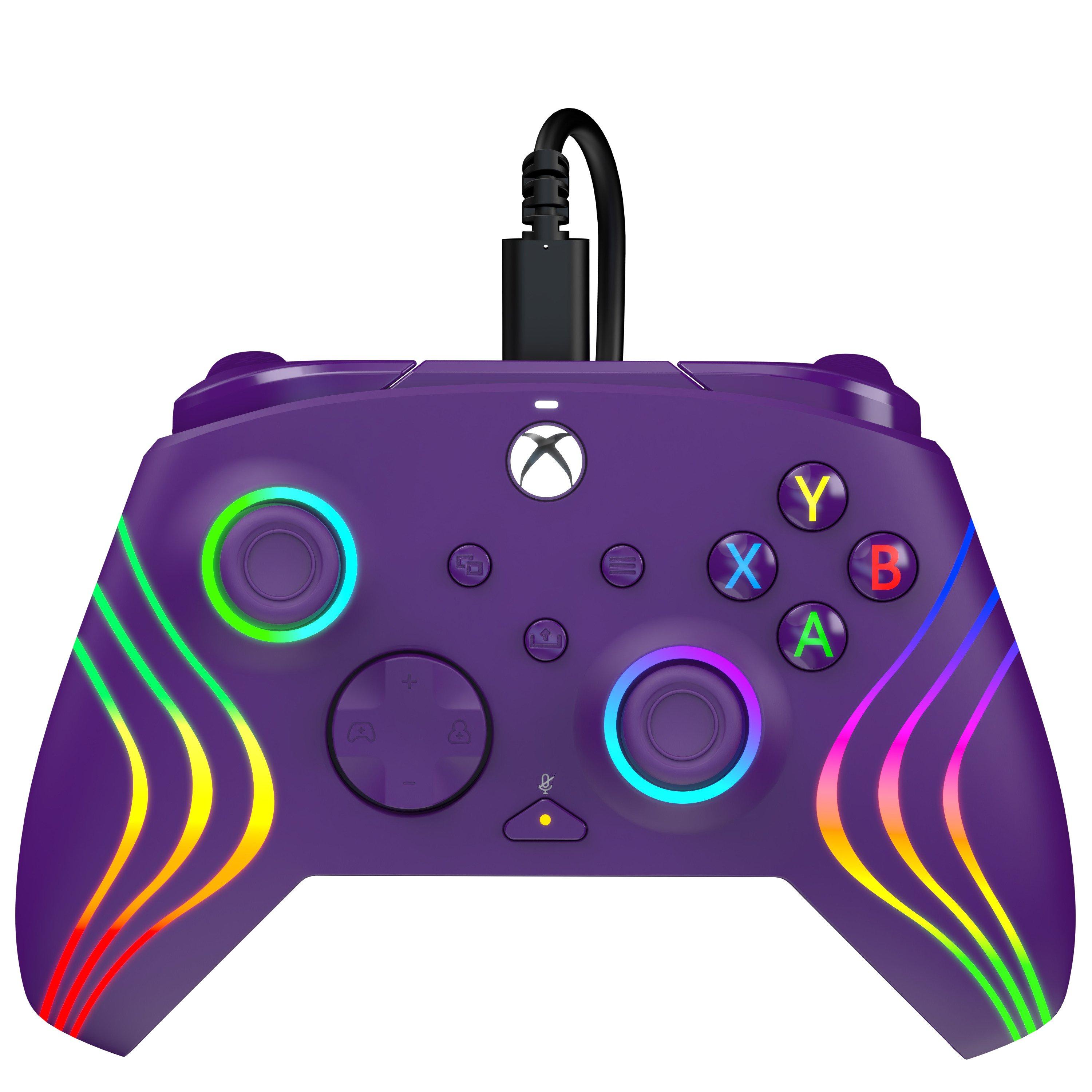 Purple - PDP - Afterglow wave Xbox controller - 4