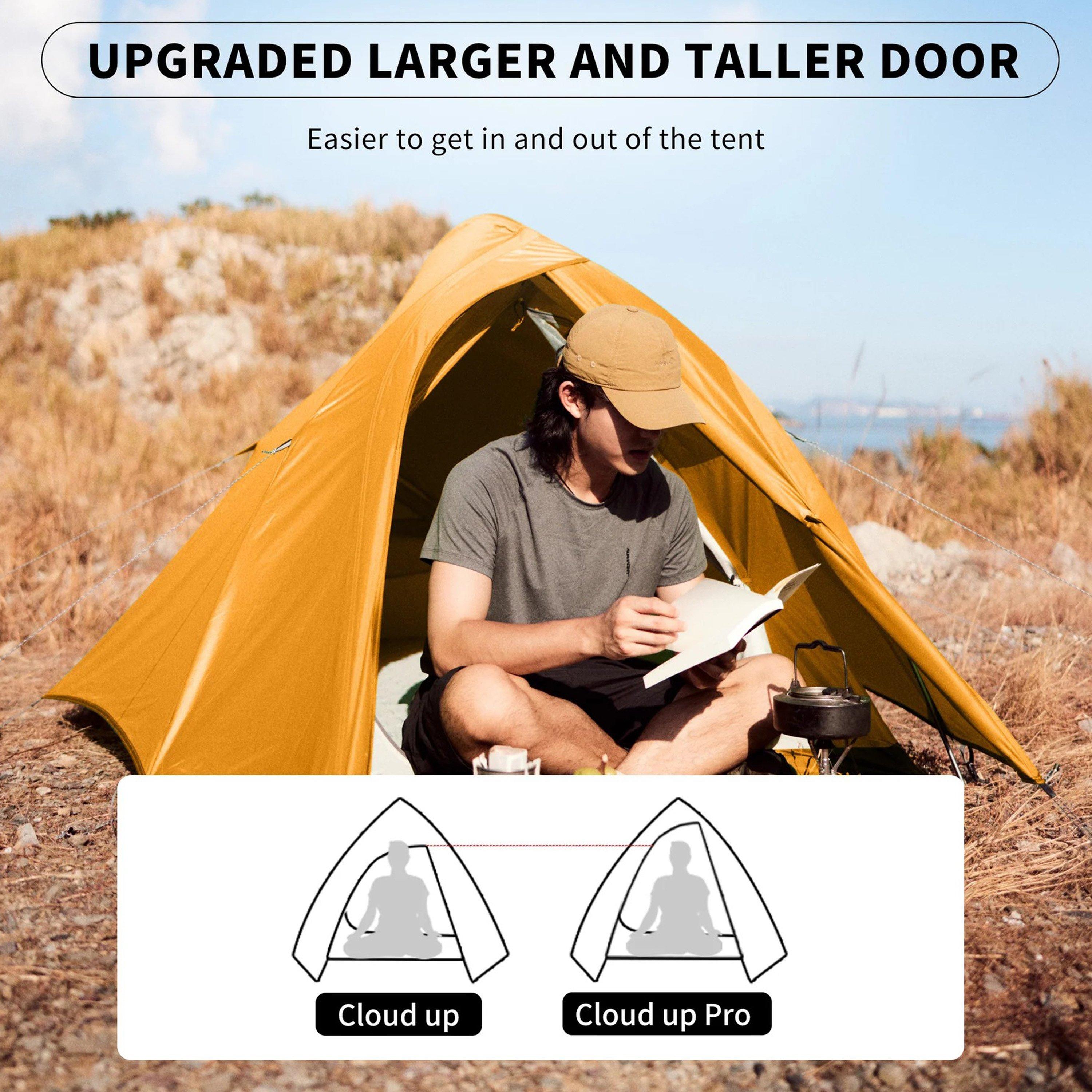 Orange - Naturehike - Cloud Up BASE Series 2 Person Tent - 5