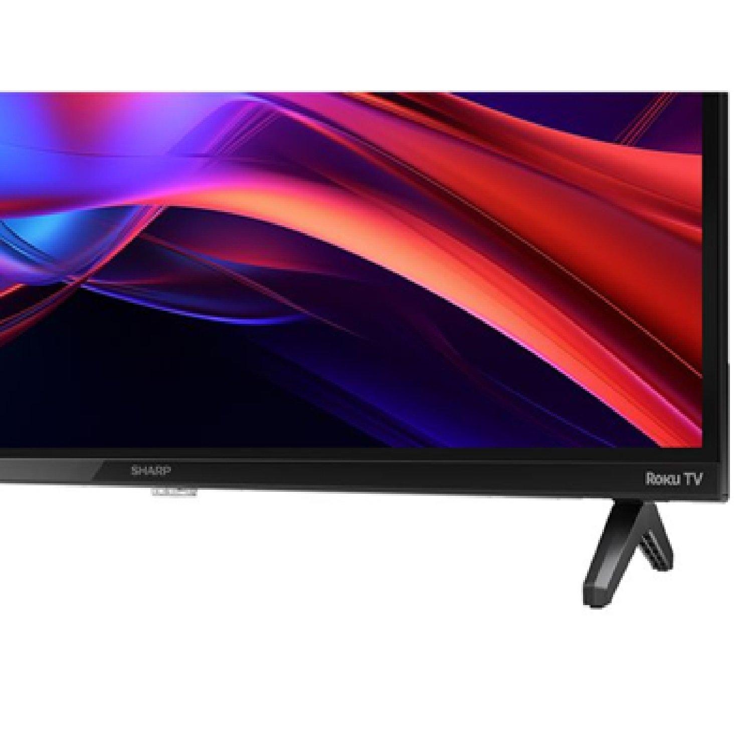 Black - Sharp - SHARP Roku TV 32 Smart HD Ready HDR LED TV - 4