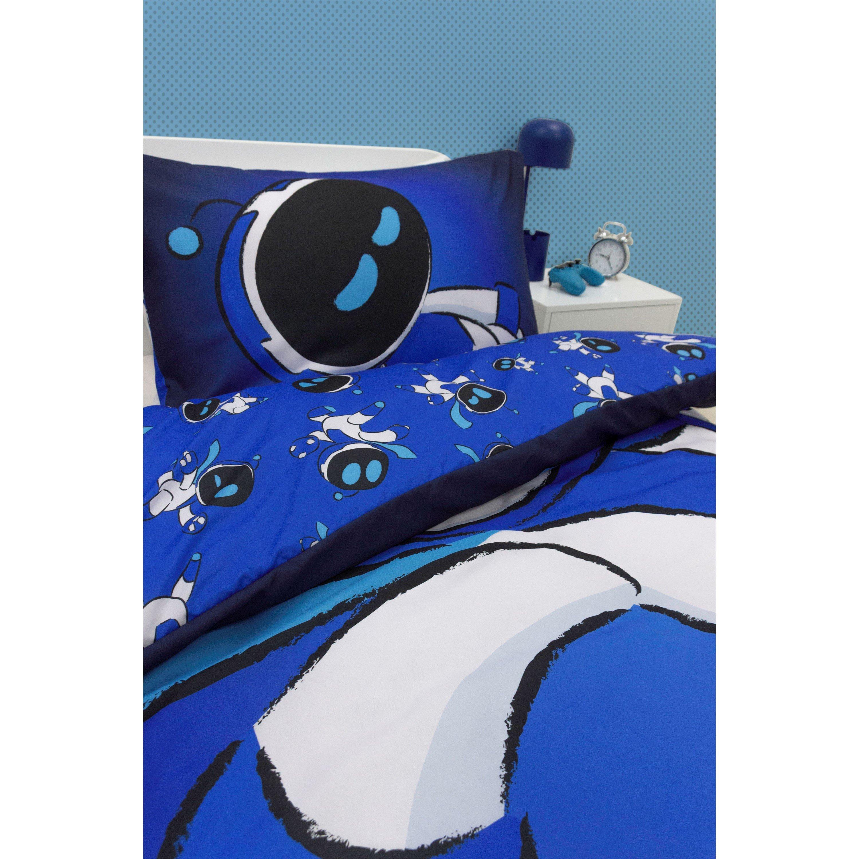 Multi - PlayStation - Astrobot Space Single Panel Duvet - 3