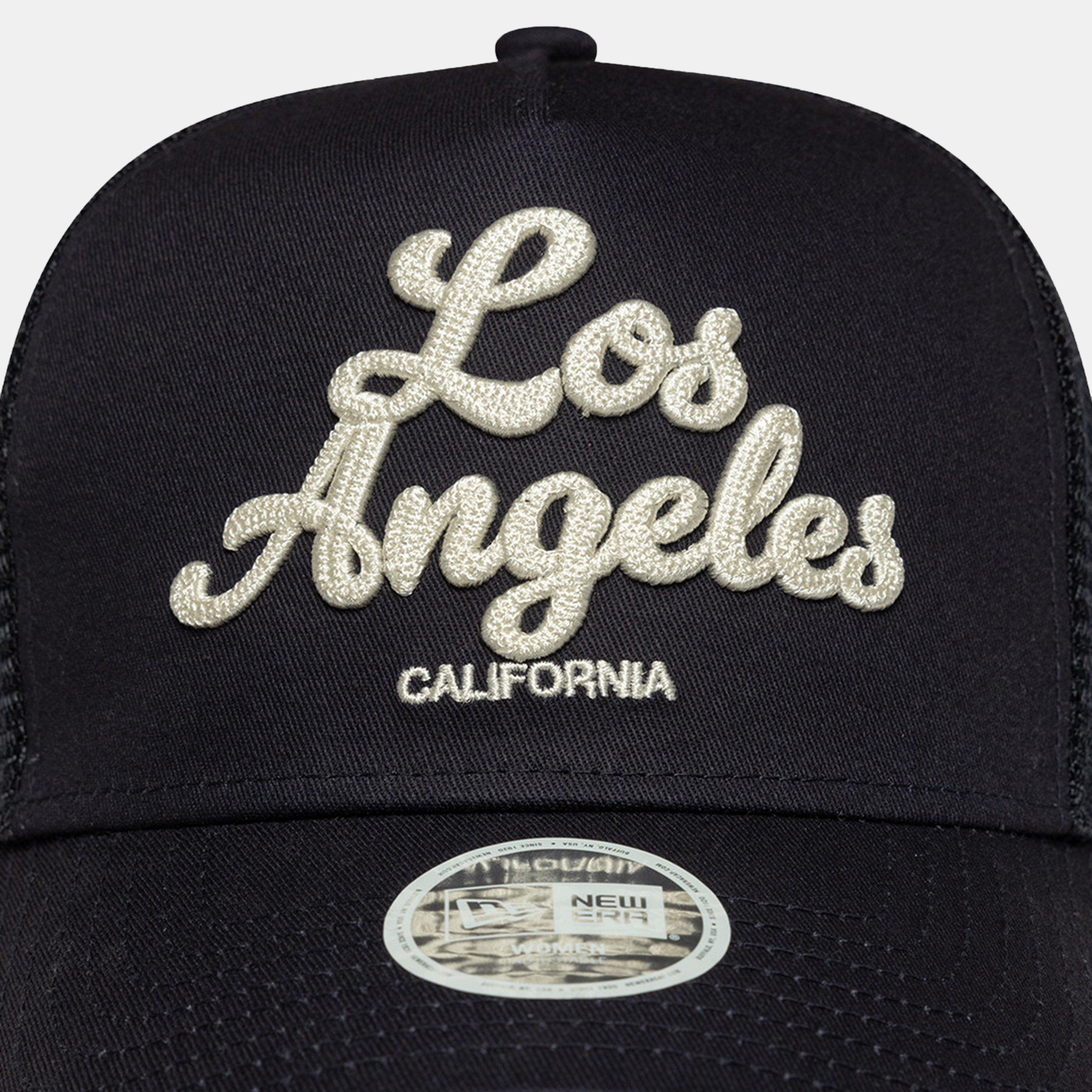 NE Navy - New Era - Womens LA Adjustable Trucker Cap - 4