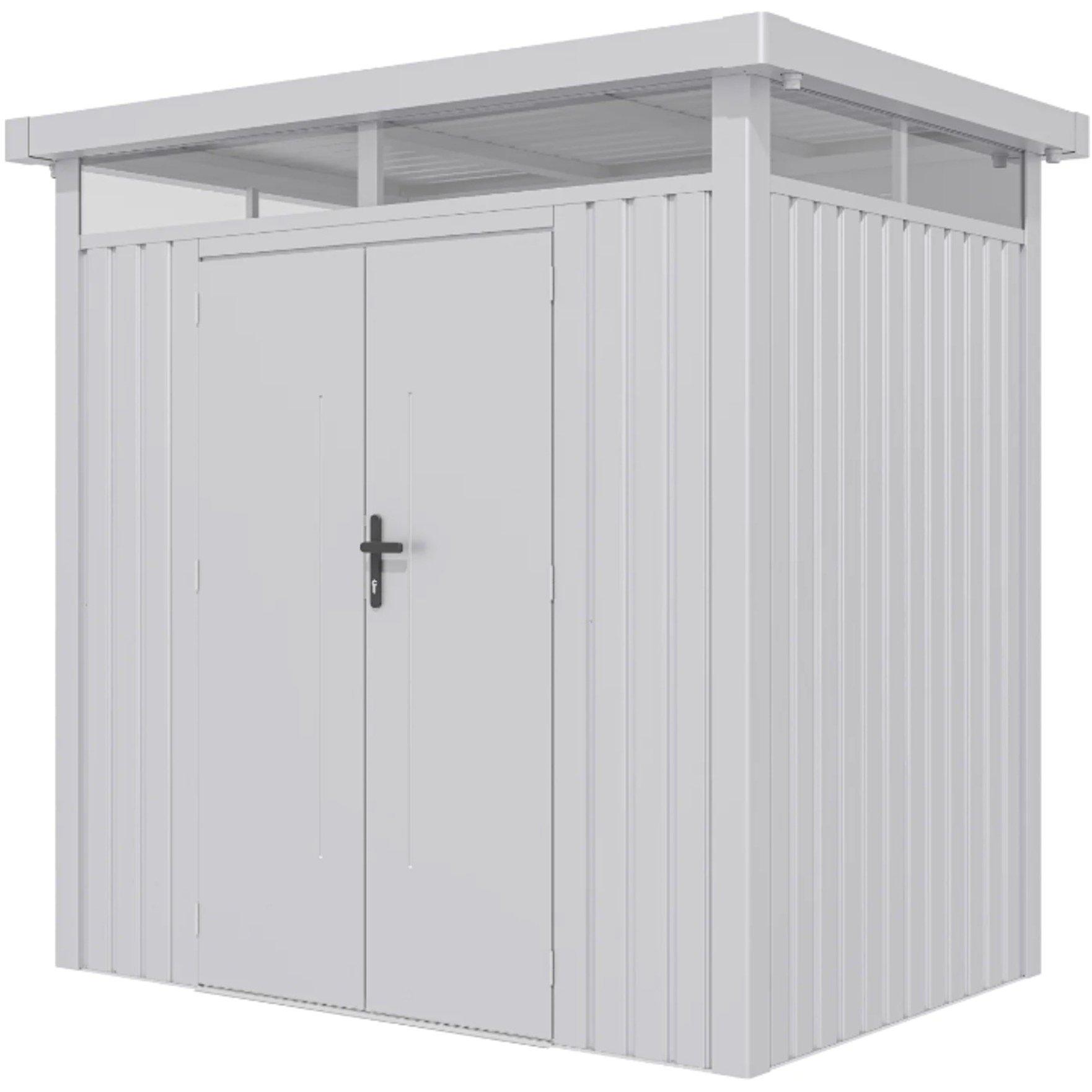 Black - Store More - Lotus Titan Pent Metal Shed - 2