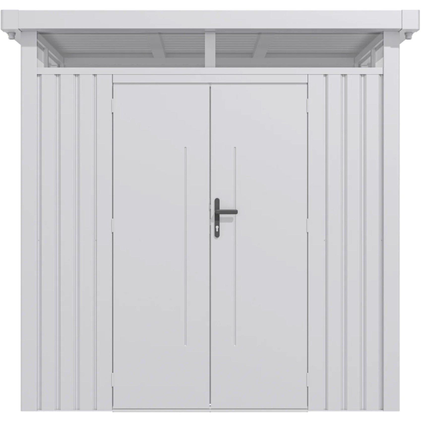 Black - Store More - Lotus Titan Pent Metal Shed - 3