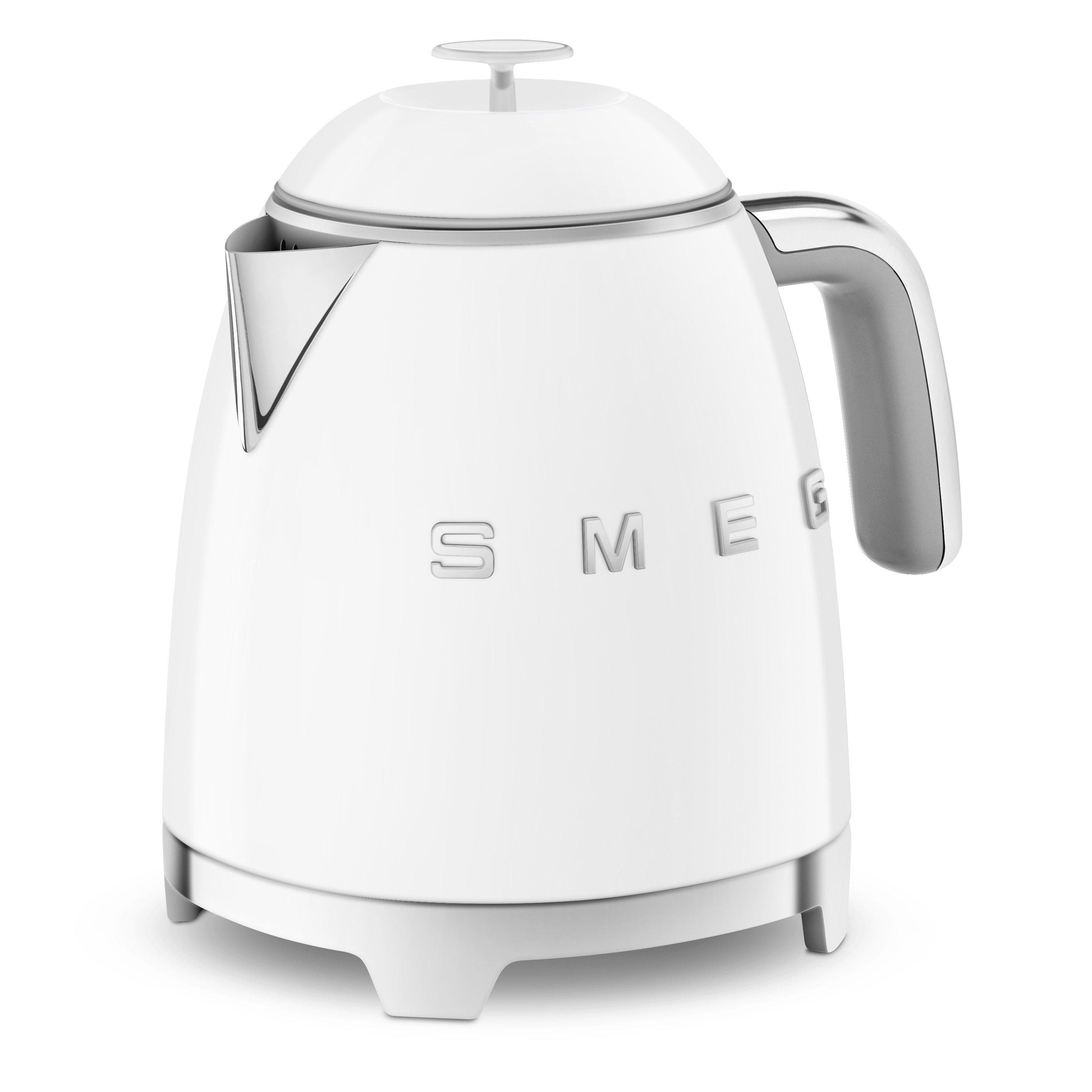 White - Smeg - 50s Style Mini Kettle 0.8L - 2