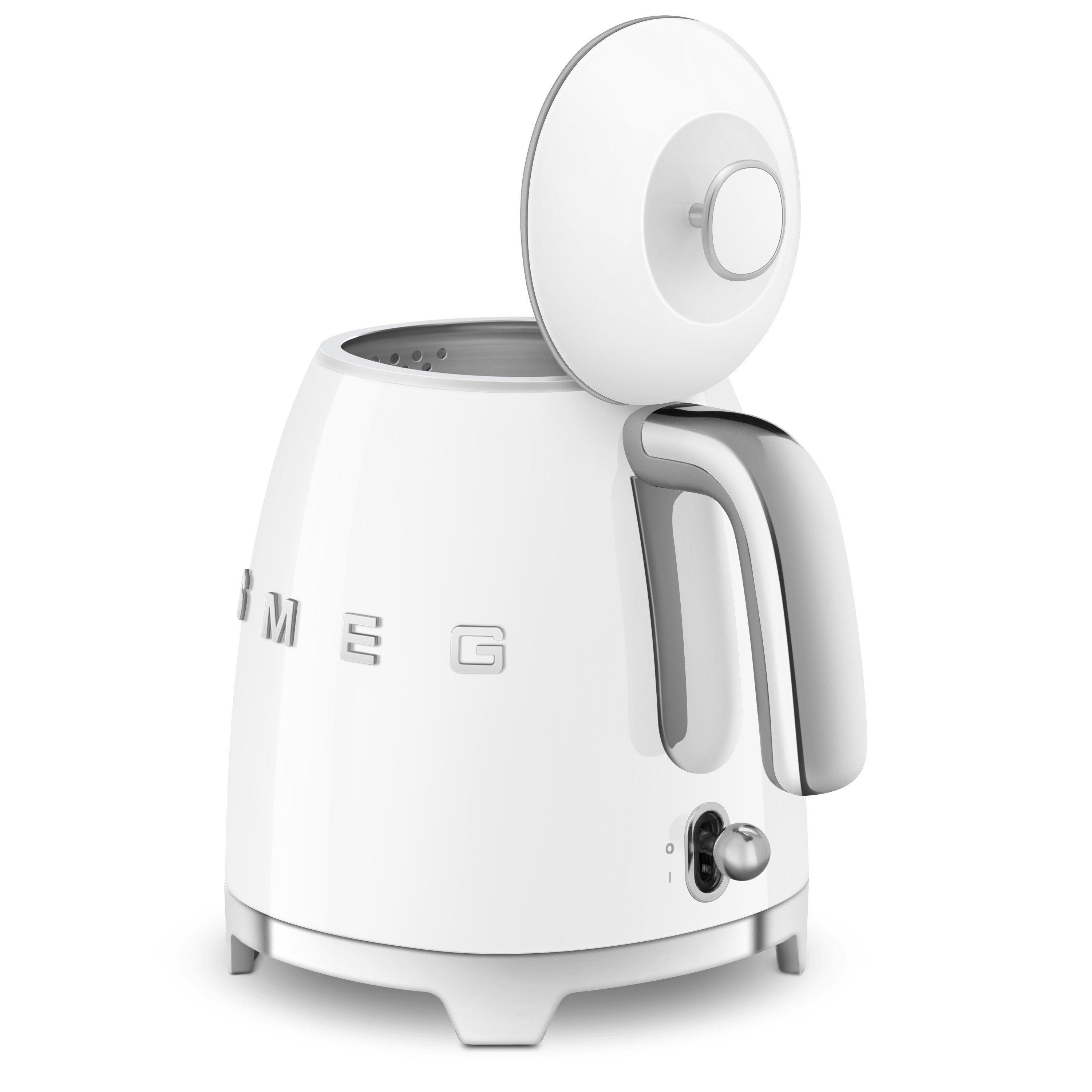 White - Smeg - 50s Style Mini Kettle 0.8L - 5