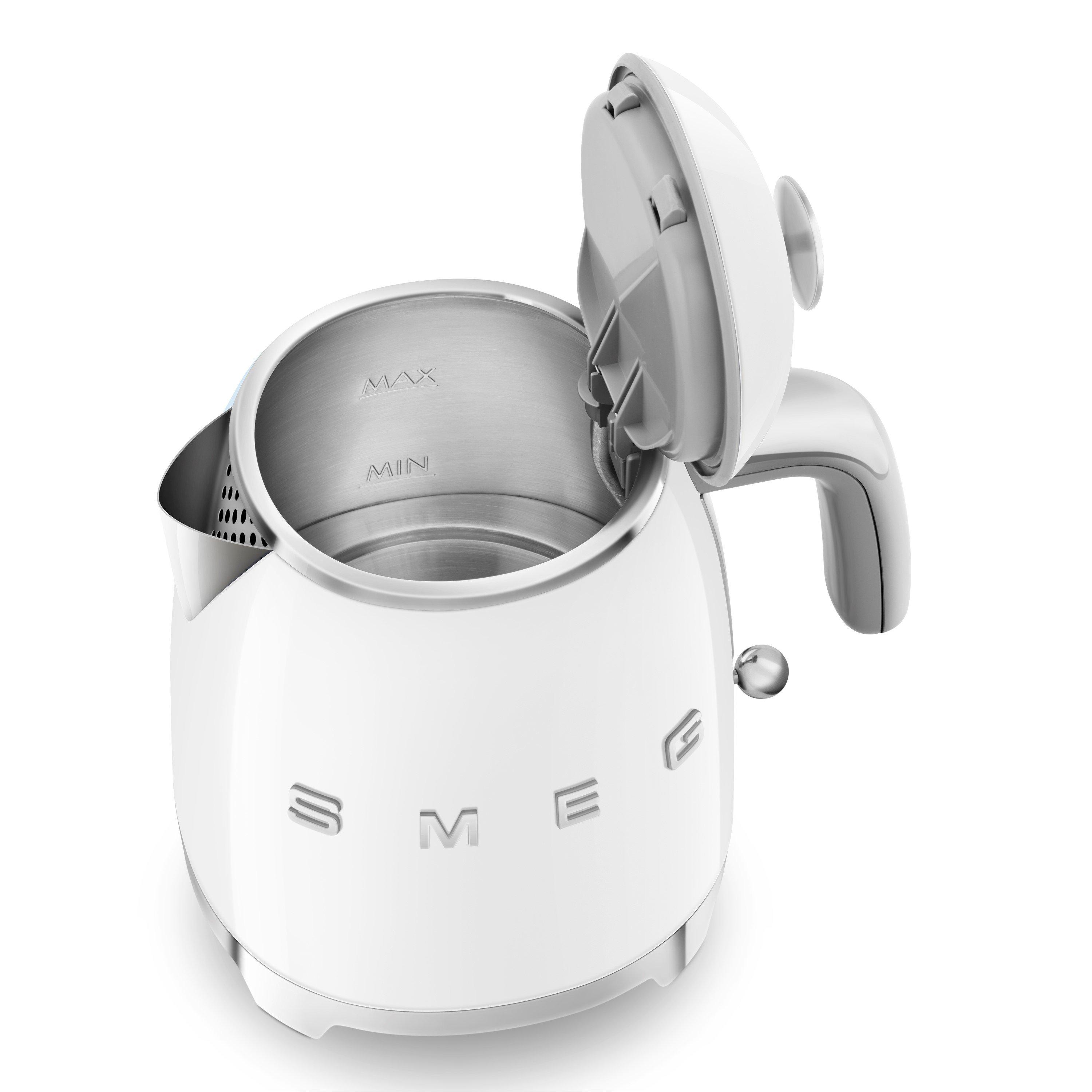 White - Smeg - 50s Style Mini Kettle 0.8L - 8