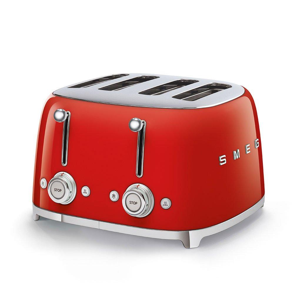 Red - Smeg - Smeg Jug Kettle with Acoustic Alarm - 3KW - 1.7L a - 3
