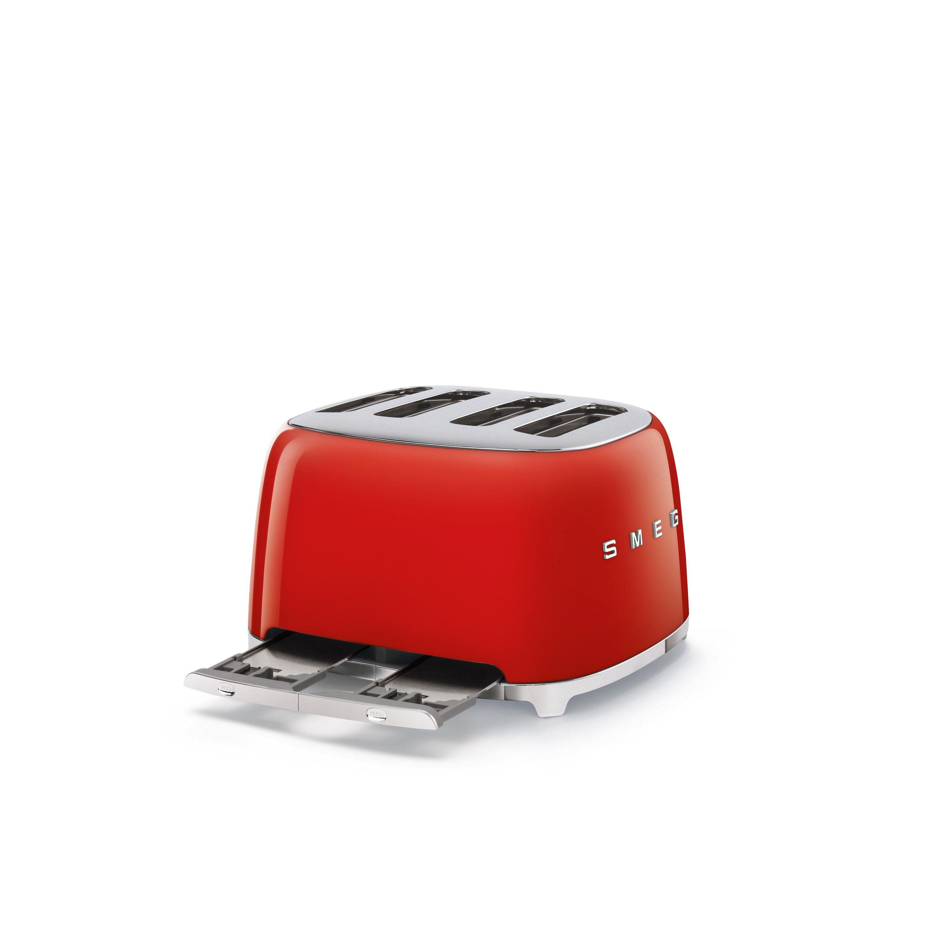 Red - Smeg - Smeg Jug Kettle with Acoustic Alarm - 3KW - 1.7L a - 5
