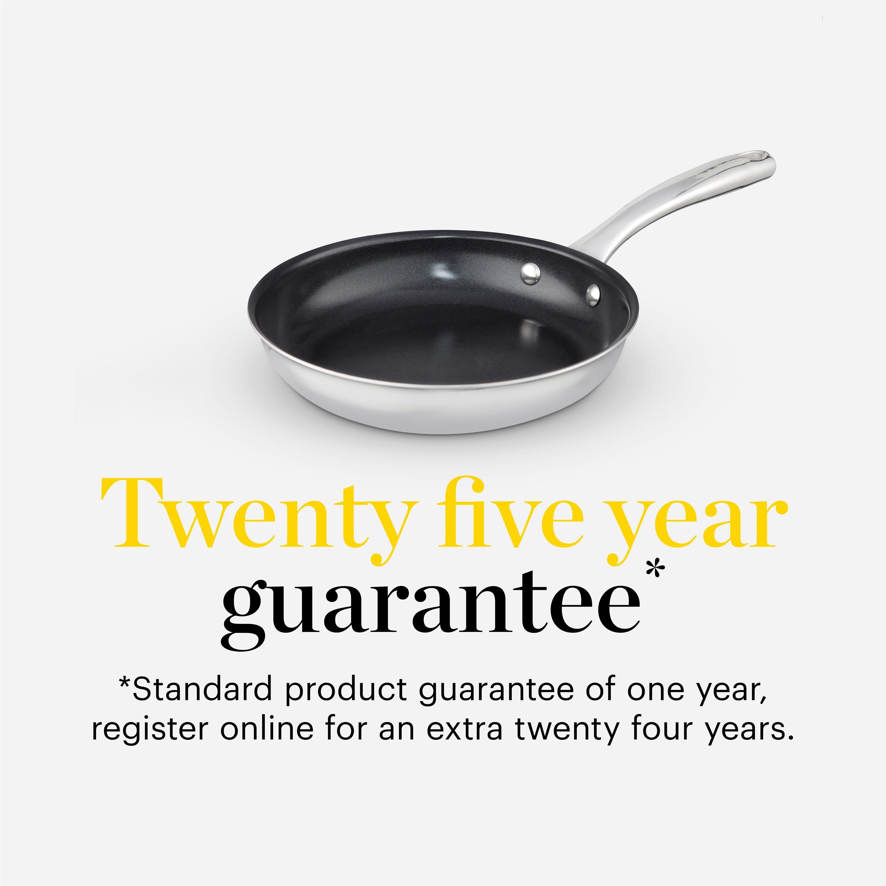 Stainless Steel - Good Food - Tri-Ply 30cm Frying Pan - 7