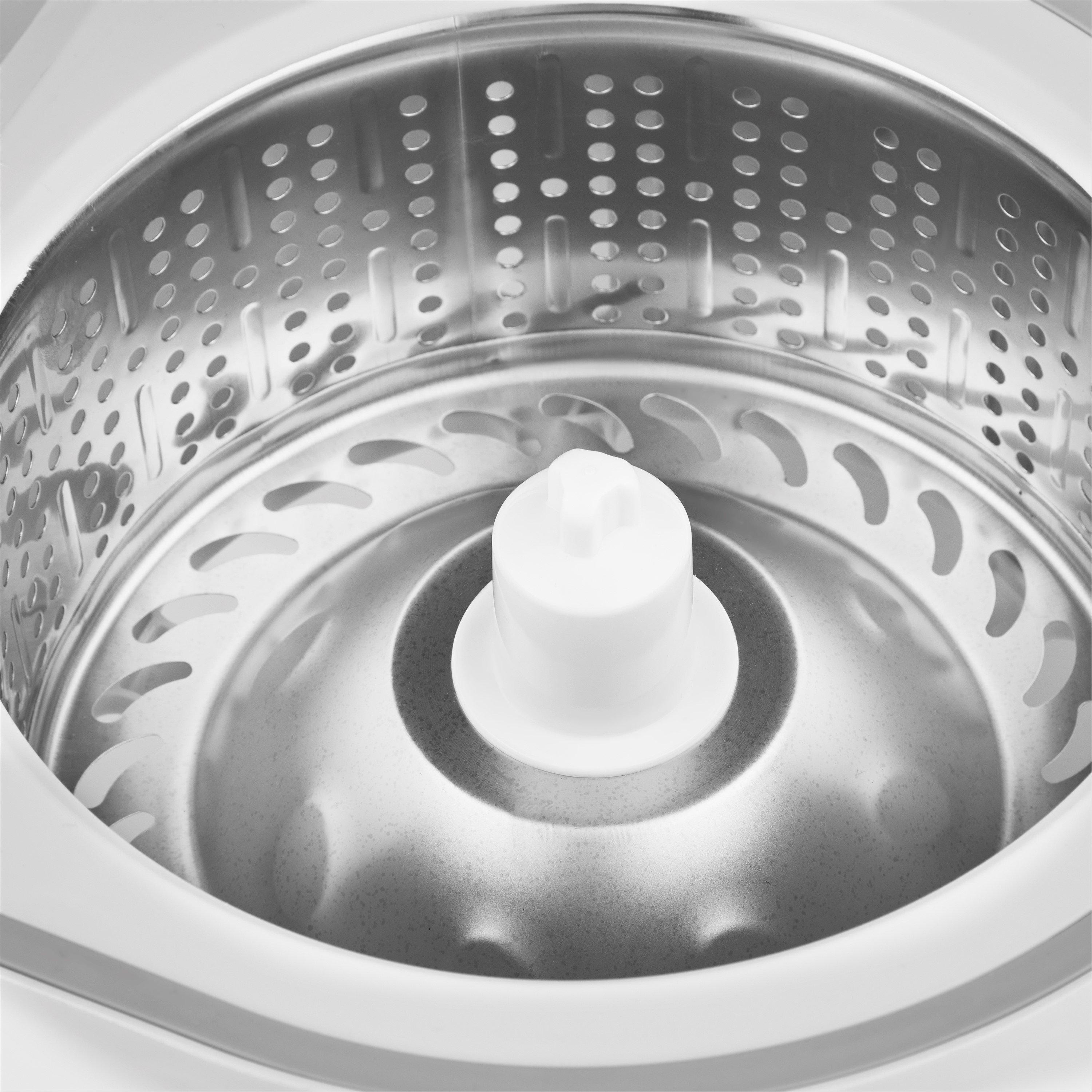 White - Swan - Spin Mop and Bucket Set with Stainless Steel Wring - 12