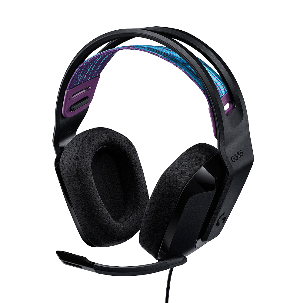 Logitech G335 Wired Gaming Headset - Black