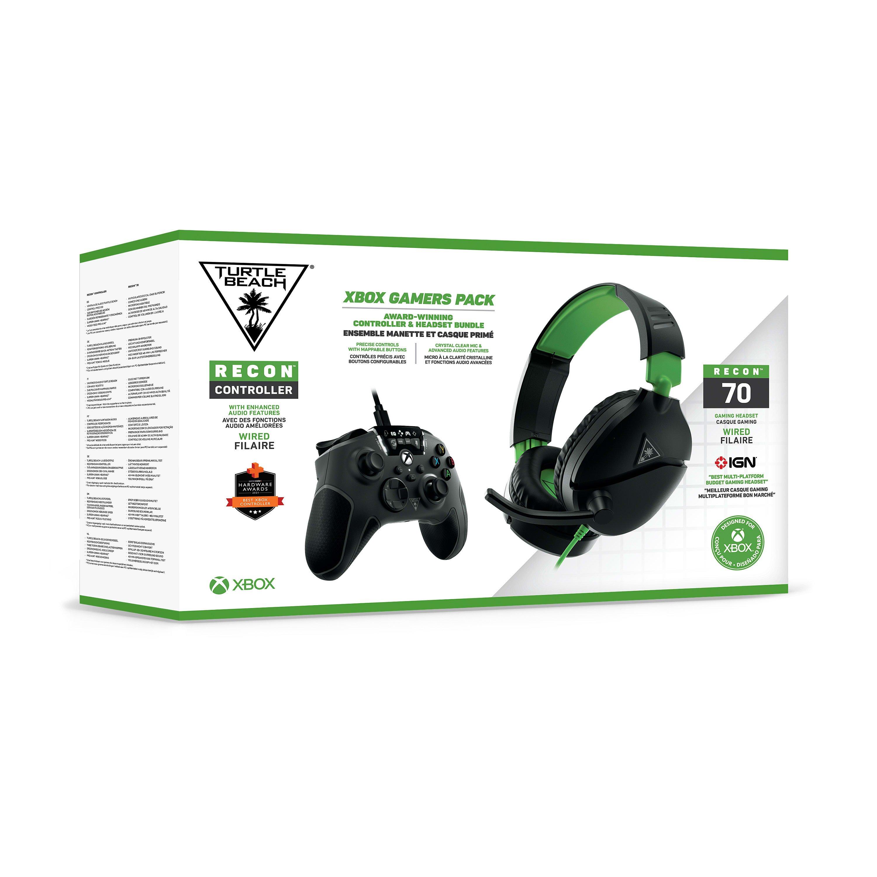 Schwarz - Turtle Beach - Recon 70X Headset + Recon Controller - 8