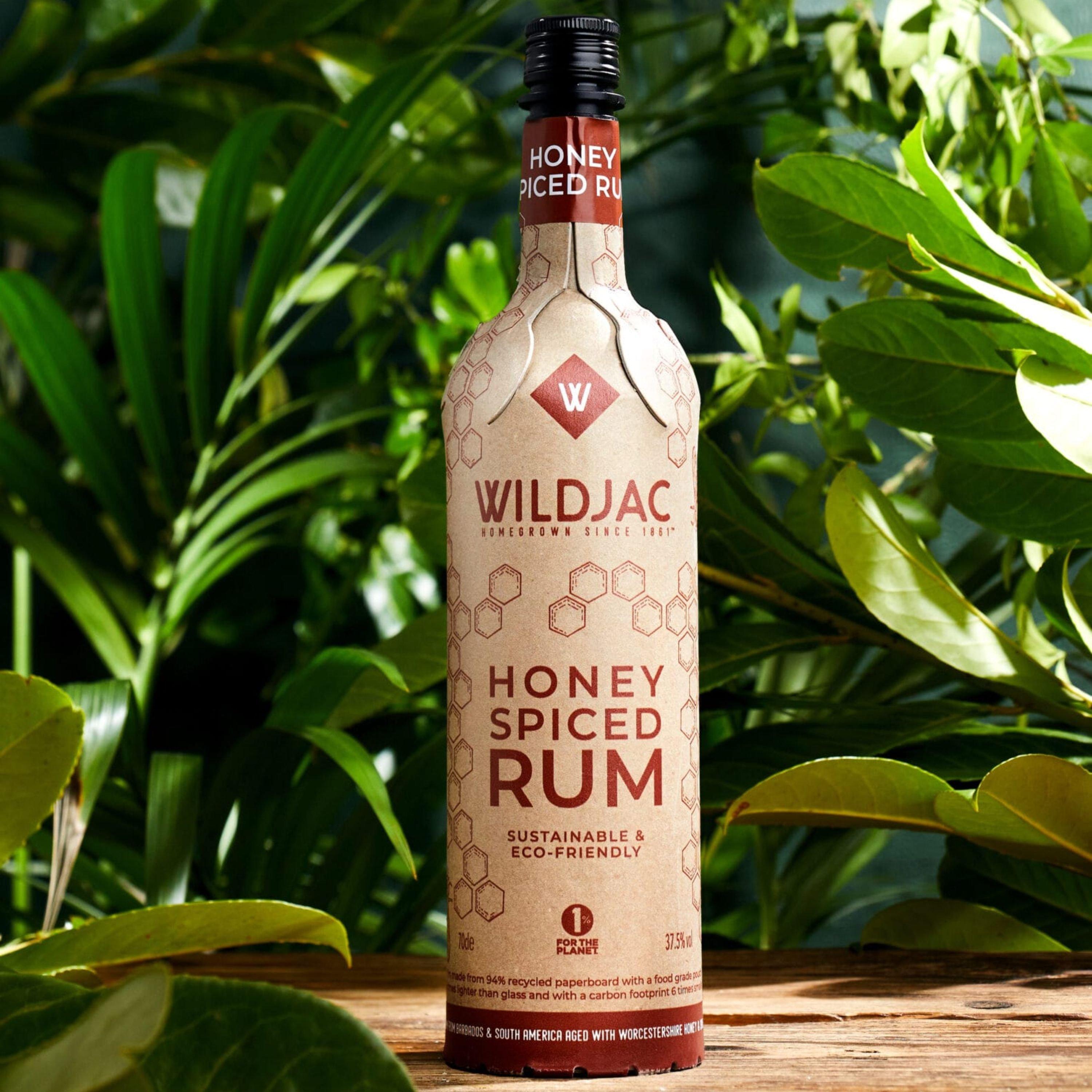 Brown - Wildjac - Wildjac Frugal Pack Honey Spiced Rum 70cl - 2