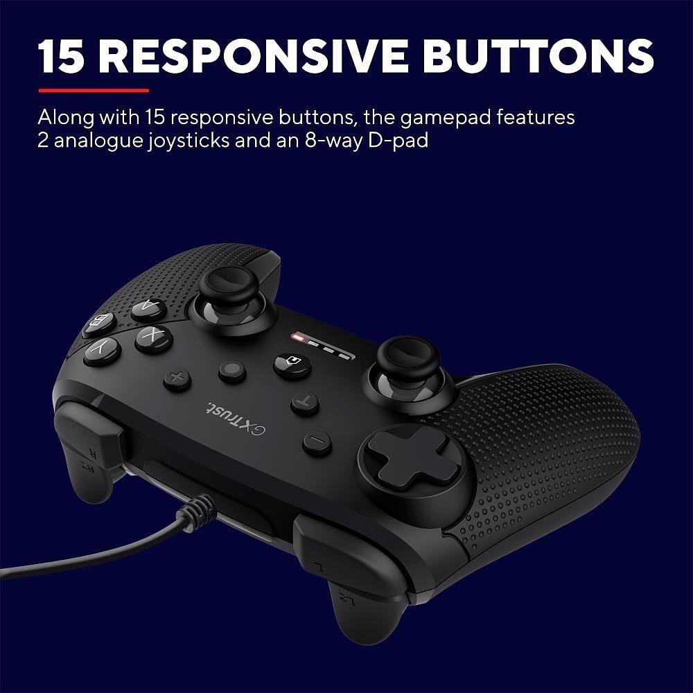 GXT541 - Trust - GXT 541 Muta Wired Gaming Controller for PC - 6