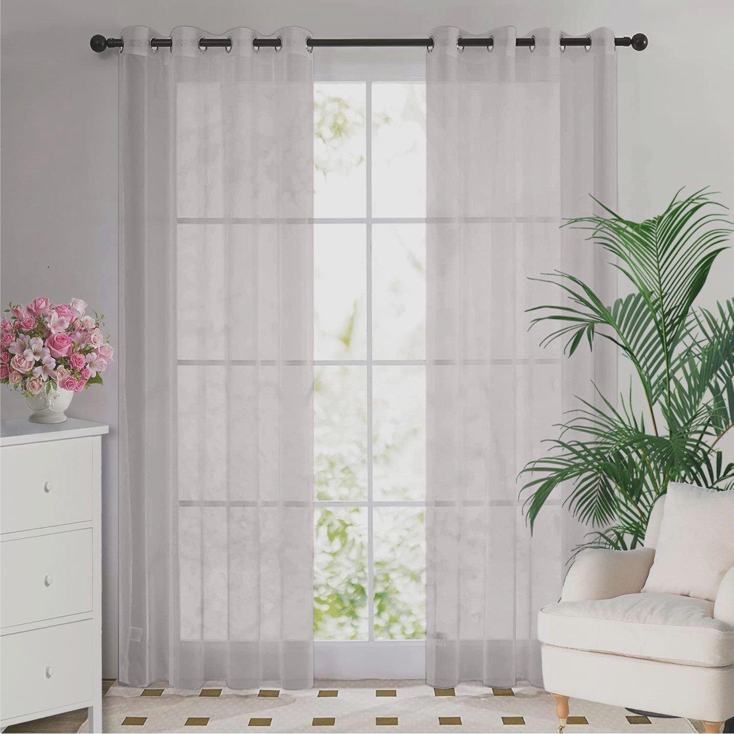 Plain Voile Ring Top Pairs