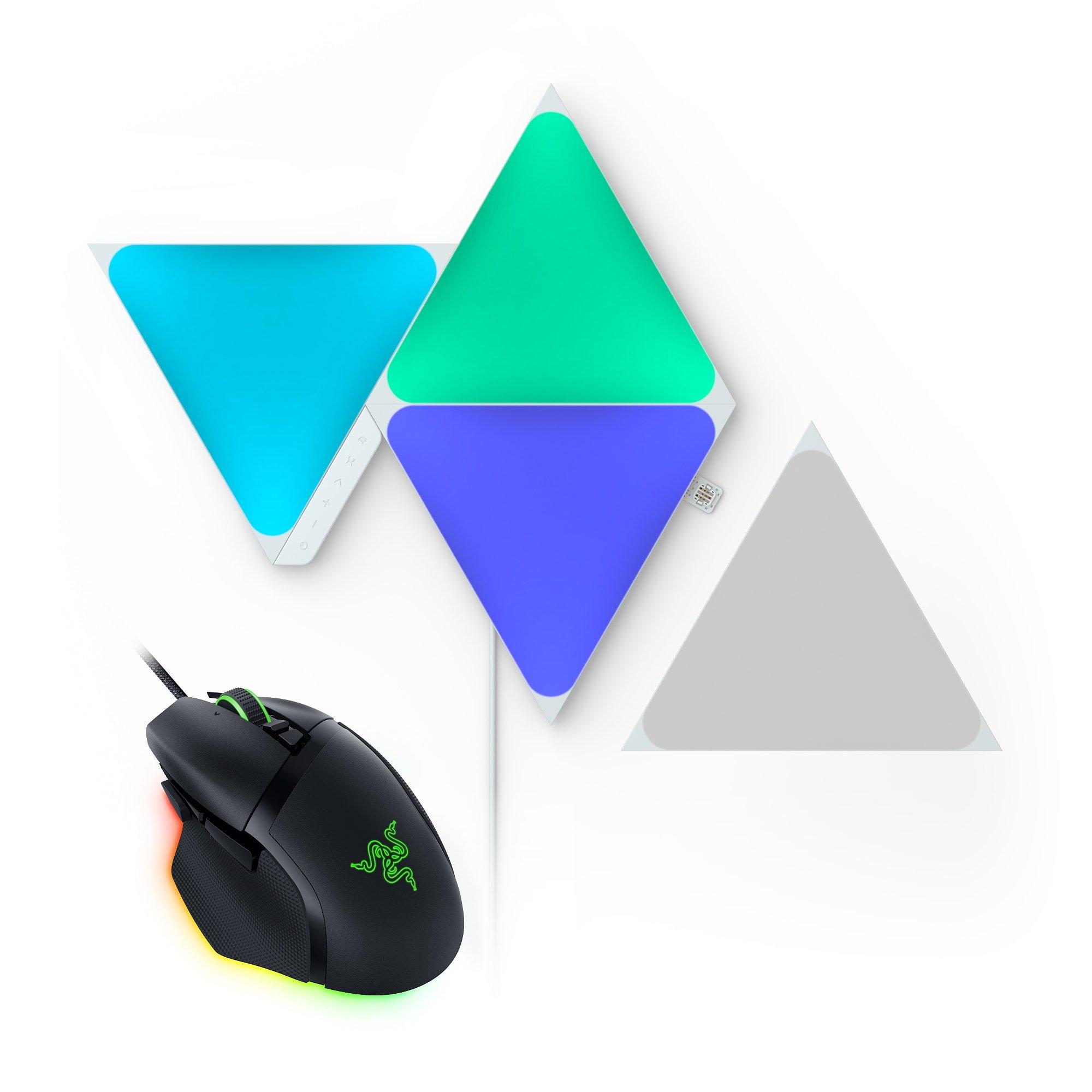 Merchandise - Nanoleaf - Shapes Triangles Starter Kit - 4 Pack - 8