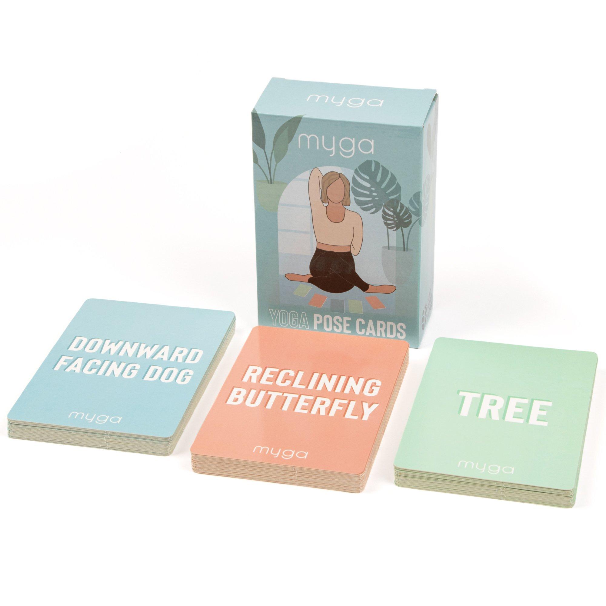 Myga  Yoga Pose Cards - color