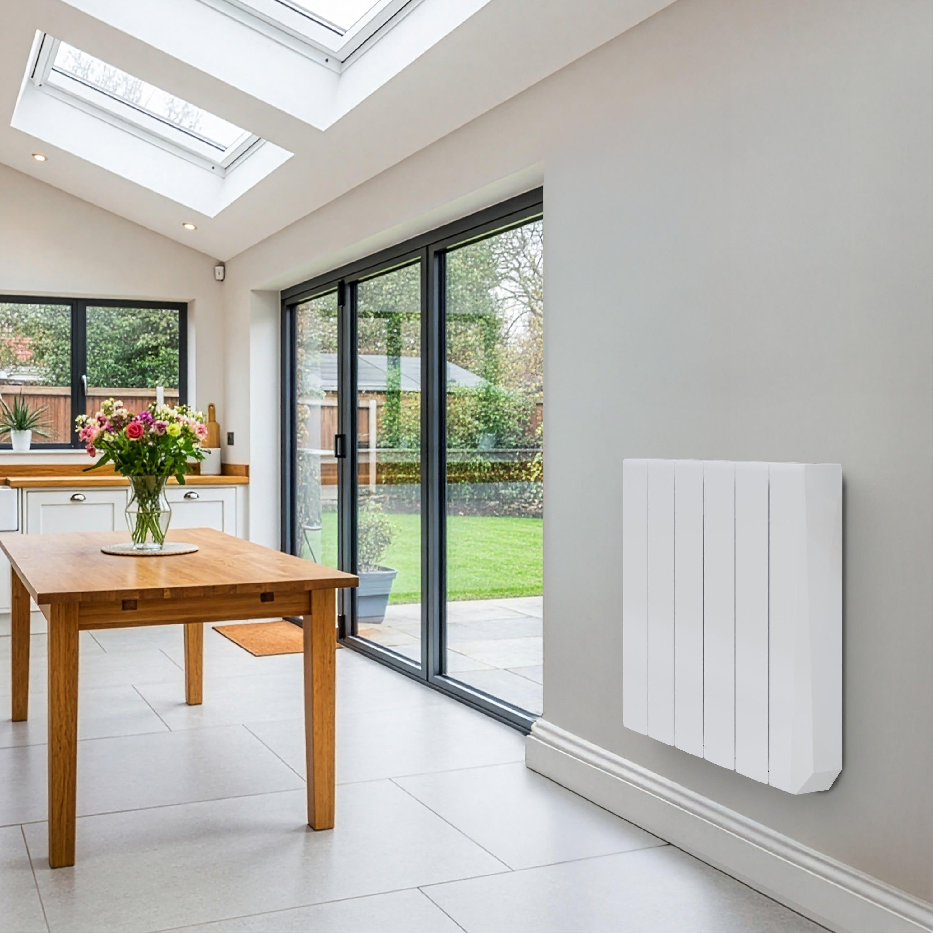 White - Masterplug - Masterplug Smart Oil Radiator 1000W - 8