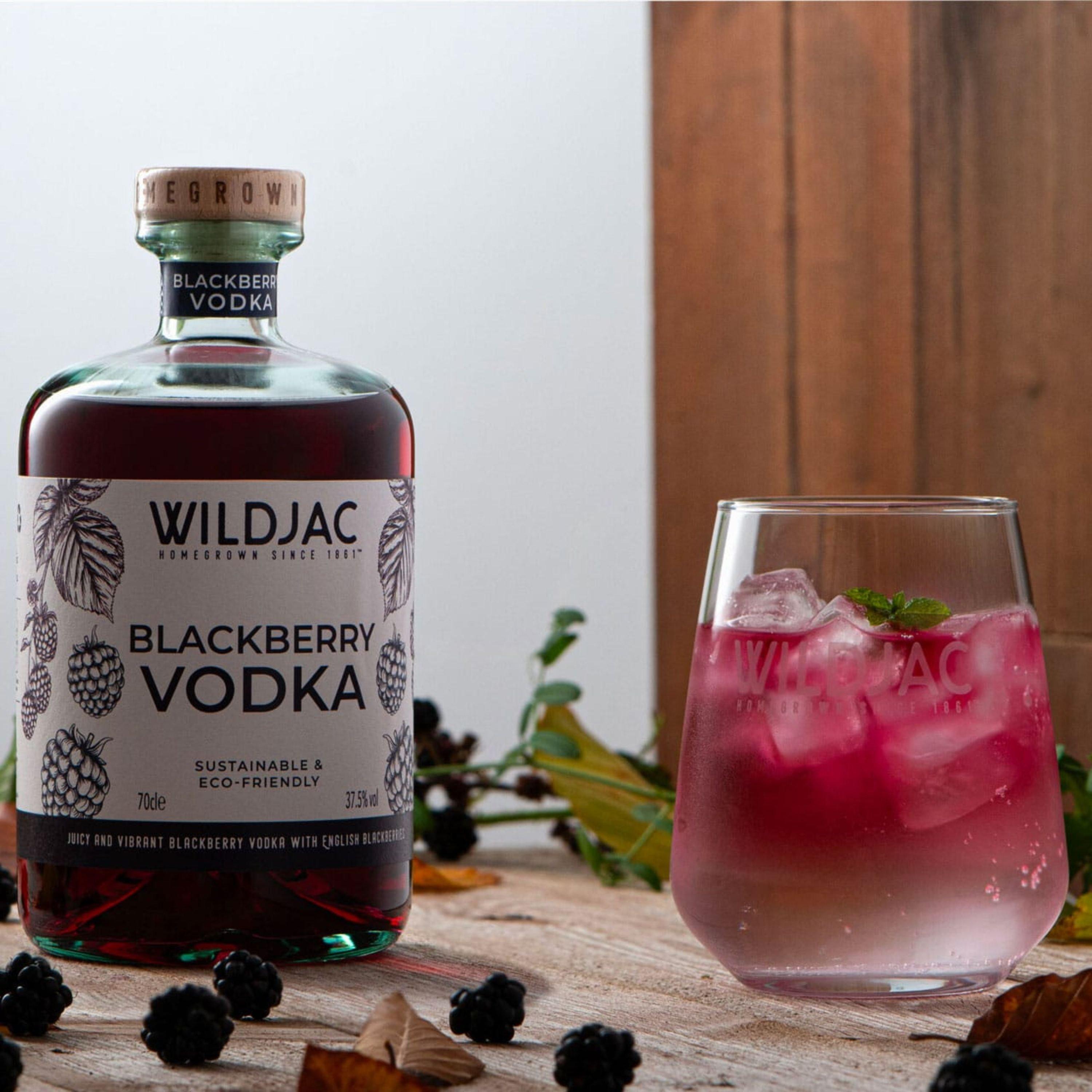 Purple - Wildjac - Wildjac Blackberry Vodka 70cl - 2