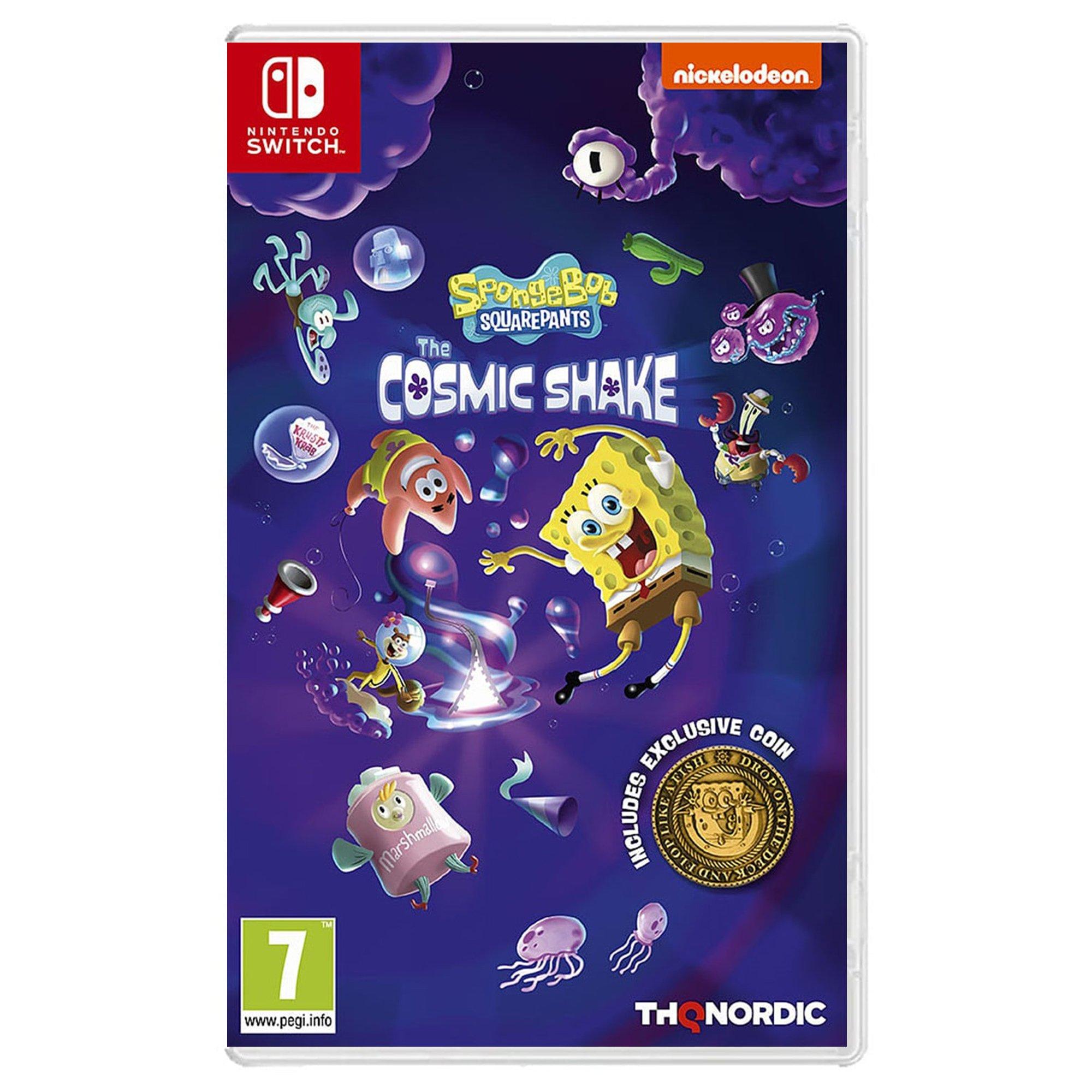 NSW - THQ Nordic - SpongeBob SquarePants Cosmic Shake - Coin Edition - 1