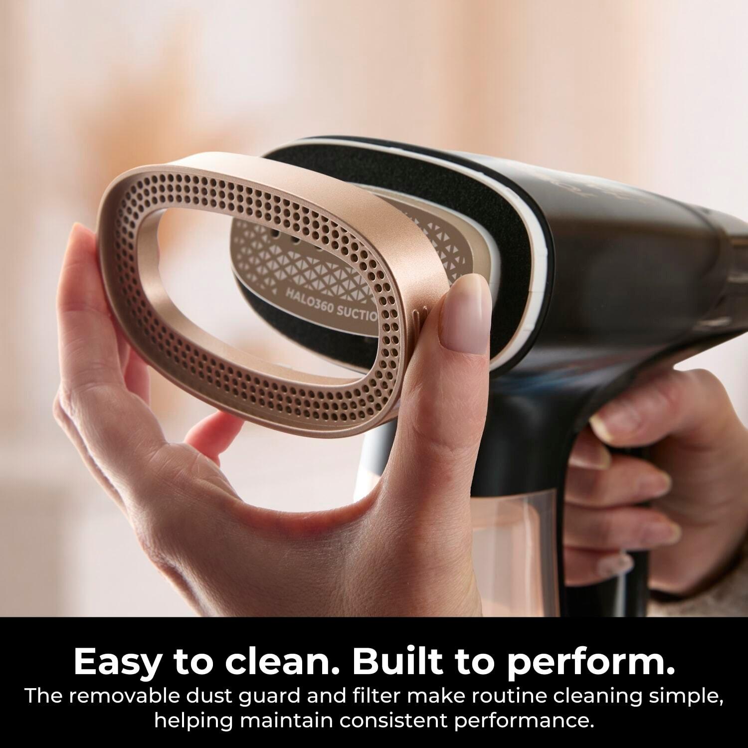 Black & Gold - Tower - Tower HaloSteam Garment Steamer Halo360 Suctiion - 9