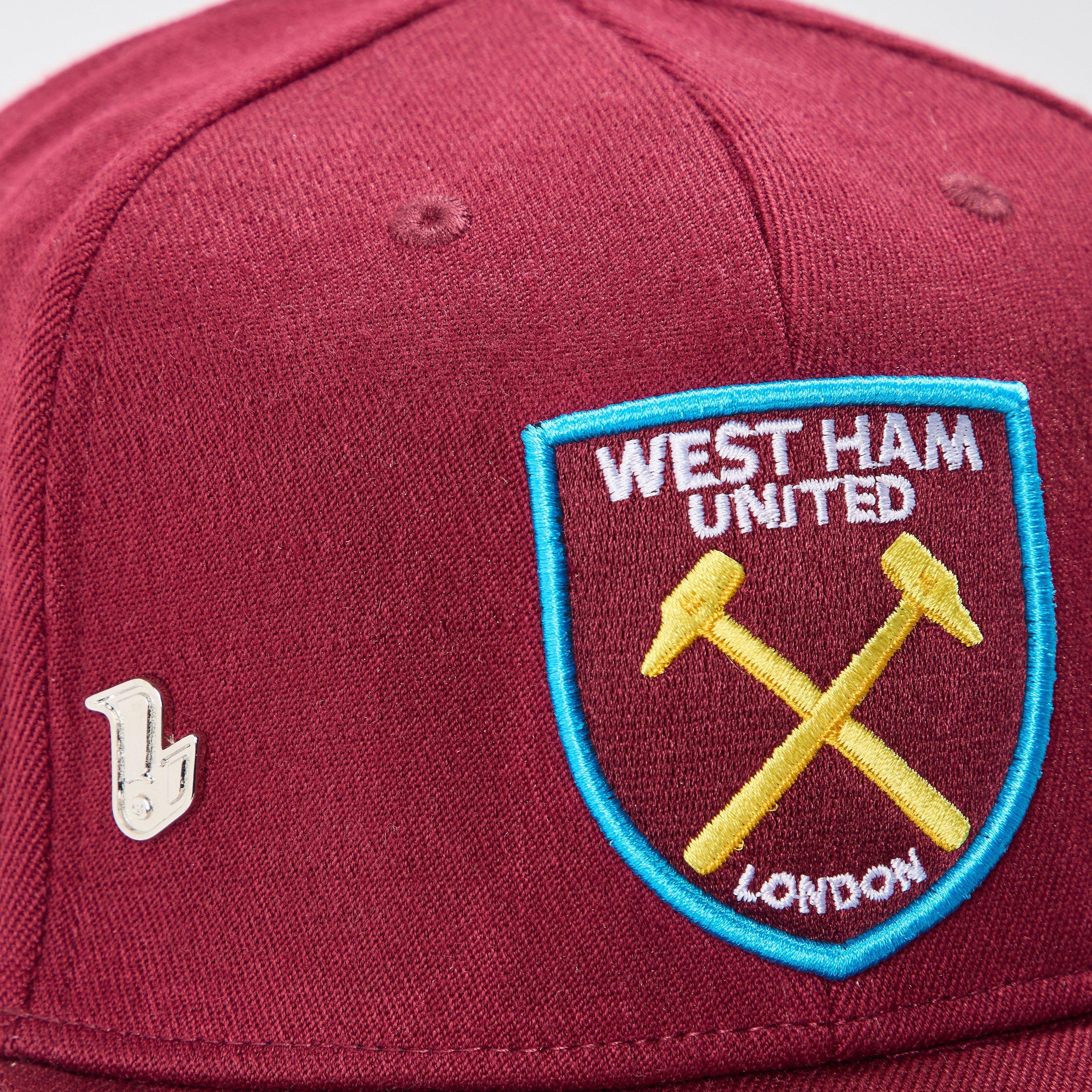 Casquette 47 Brand West Ham United MVP - Rouge, Taille Unique, Laine/polyacrylique