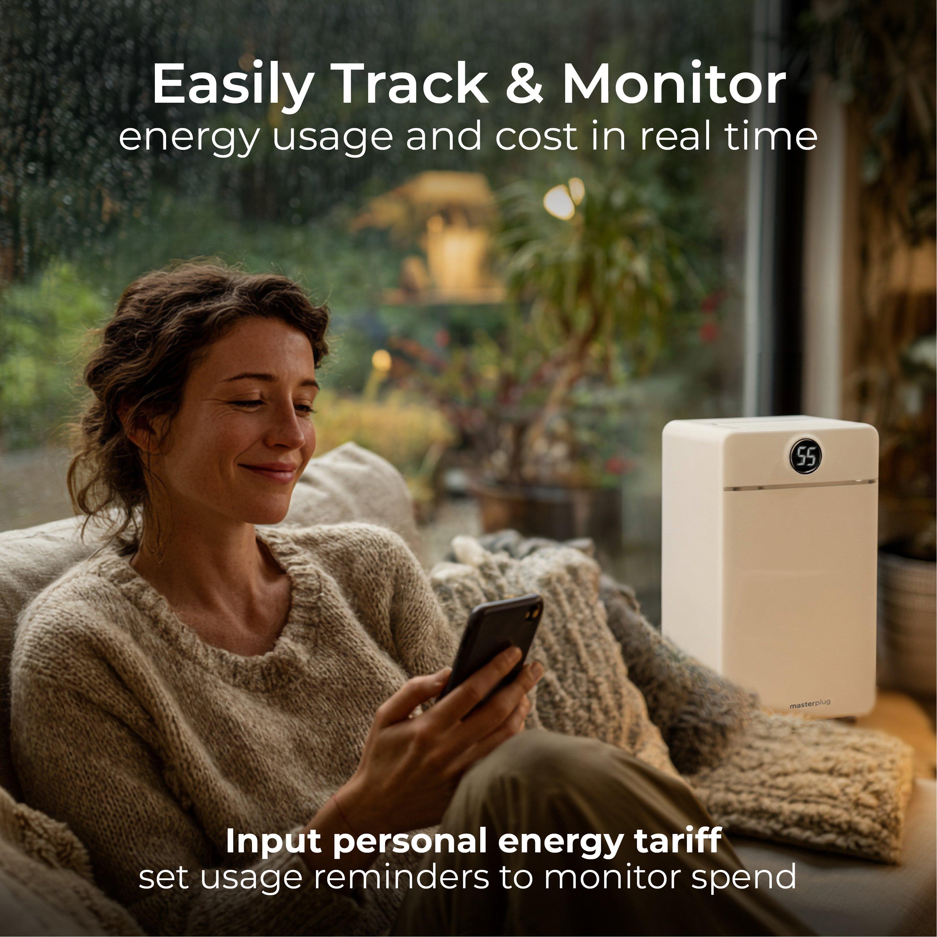 White - Masterplug - Masterplug SmartEnergy 3 in 1 12L Dehumidifier - 2