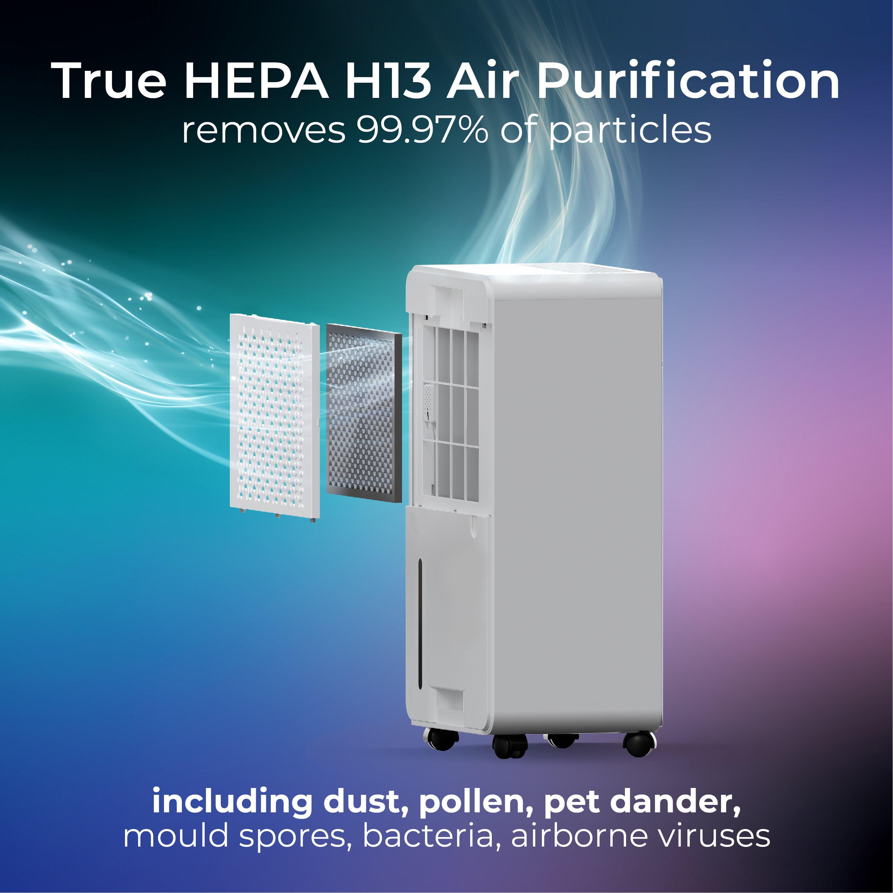 White - Masterplug - Masterplug SmartEnergy 3 in 1 12L Dehumidifier - 5