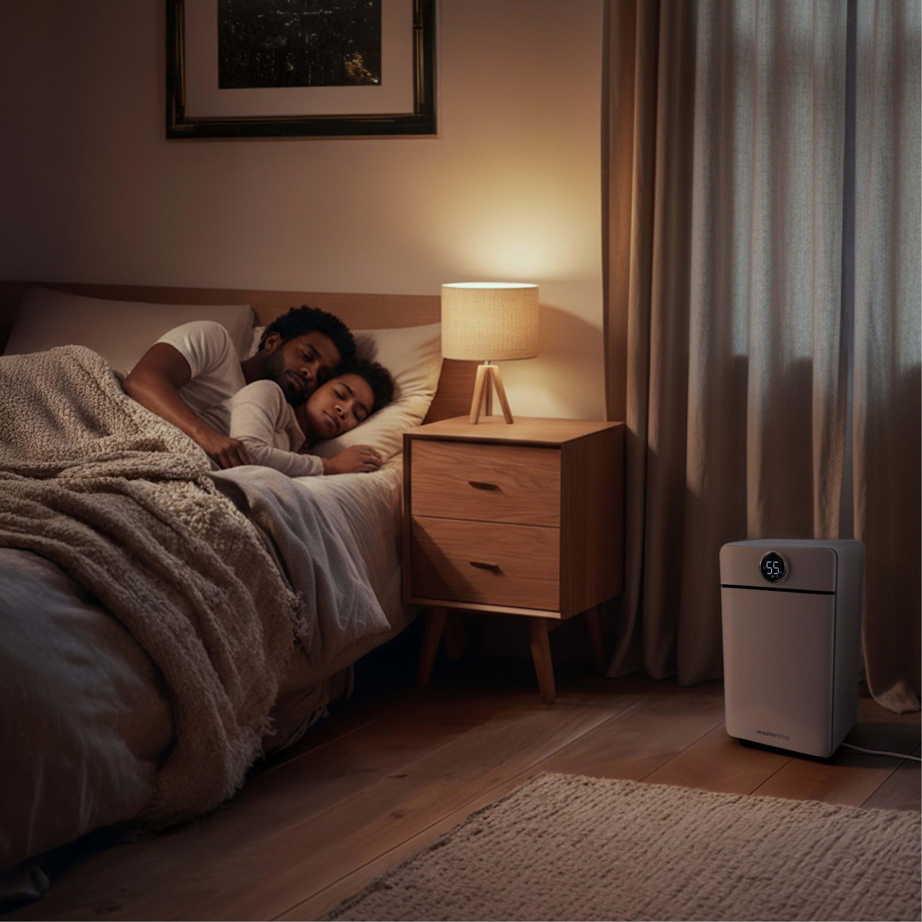 White - Masterplug - Masterplug SmartEnergy 3 in 1 12L Dehumidifier - 8