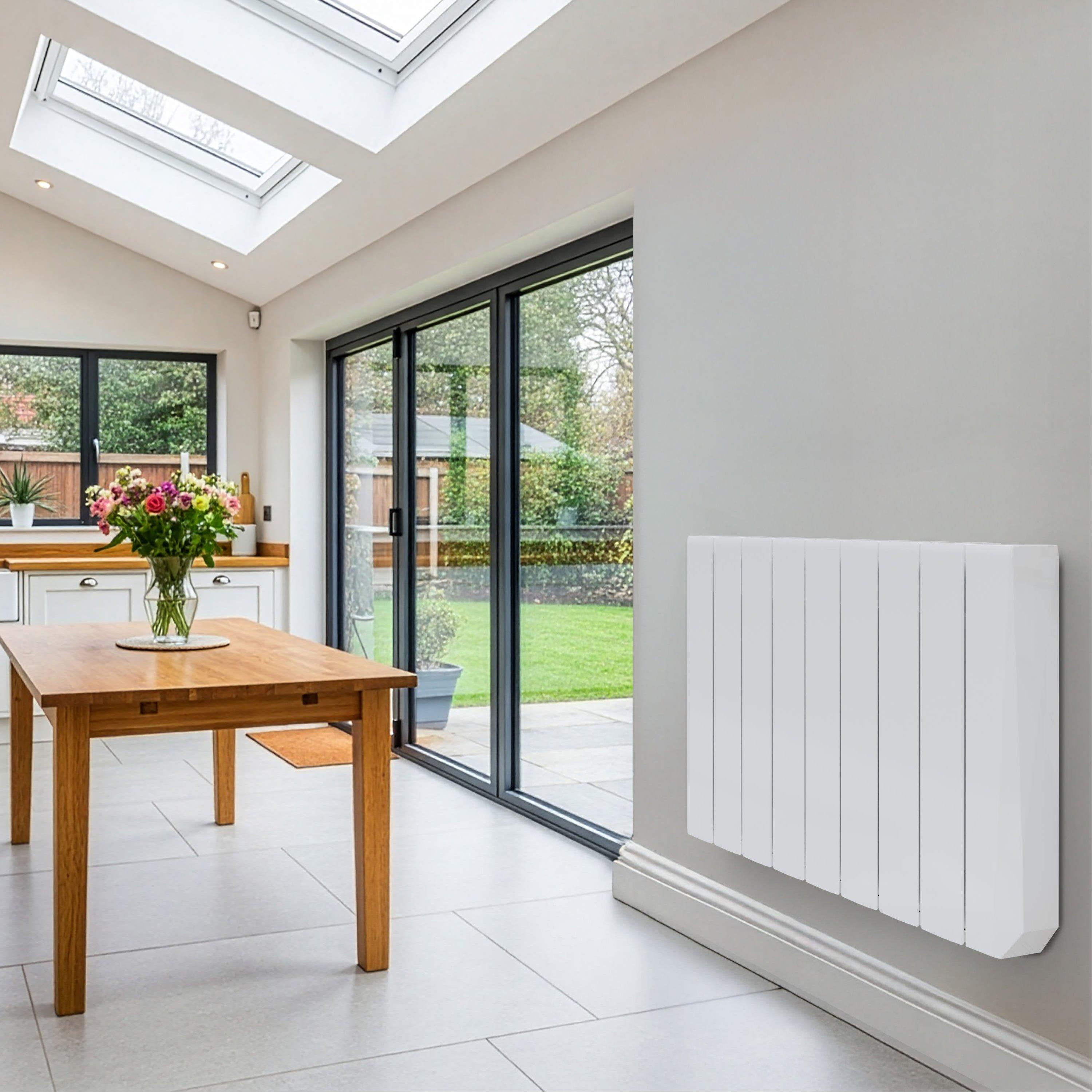 White - Masterplug - Masterplug Smart Oil Radiator 1500W - 8