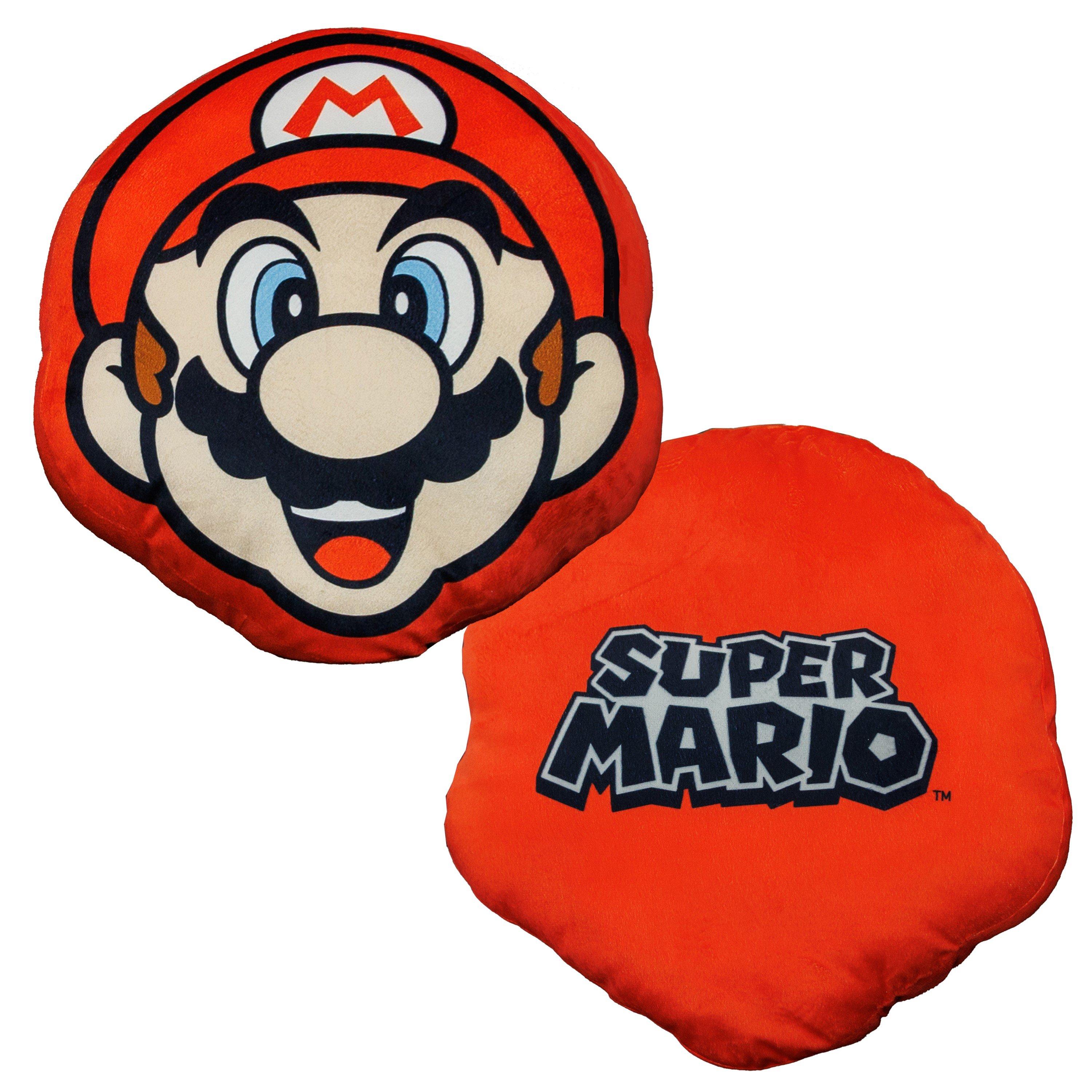 Multi - Super Mario - Nintendo Mario Shaped Cushion - 1
