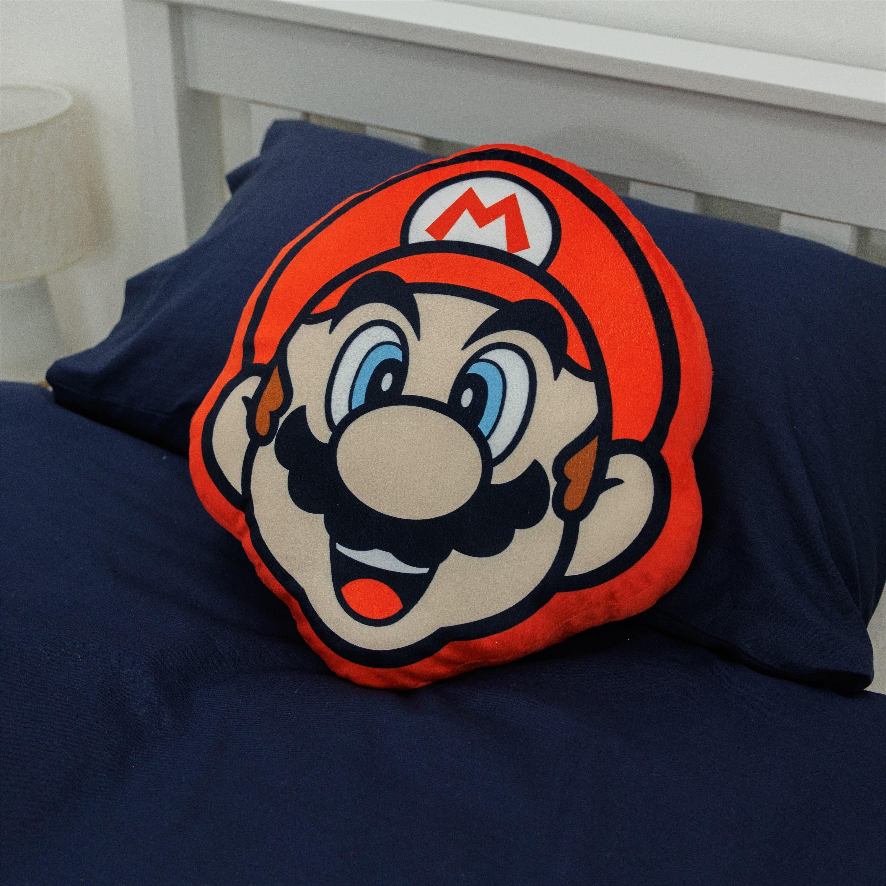 Multi - Super Mario - Nintendo Mario Shaped Cushion - 2