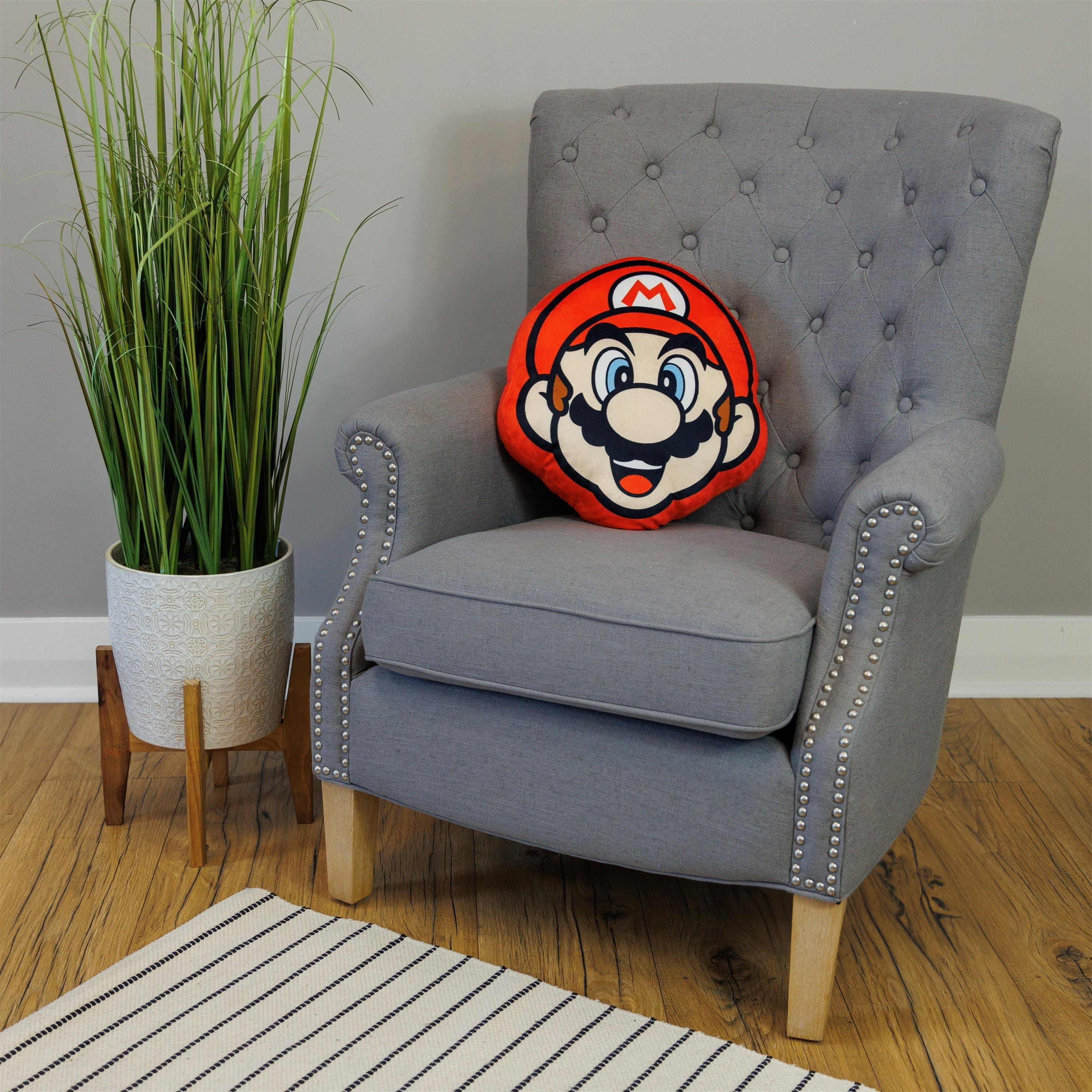 Multi - Super Mario - Nintendo Mario Shaped Cushion - 4