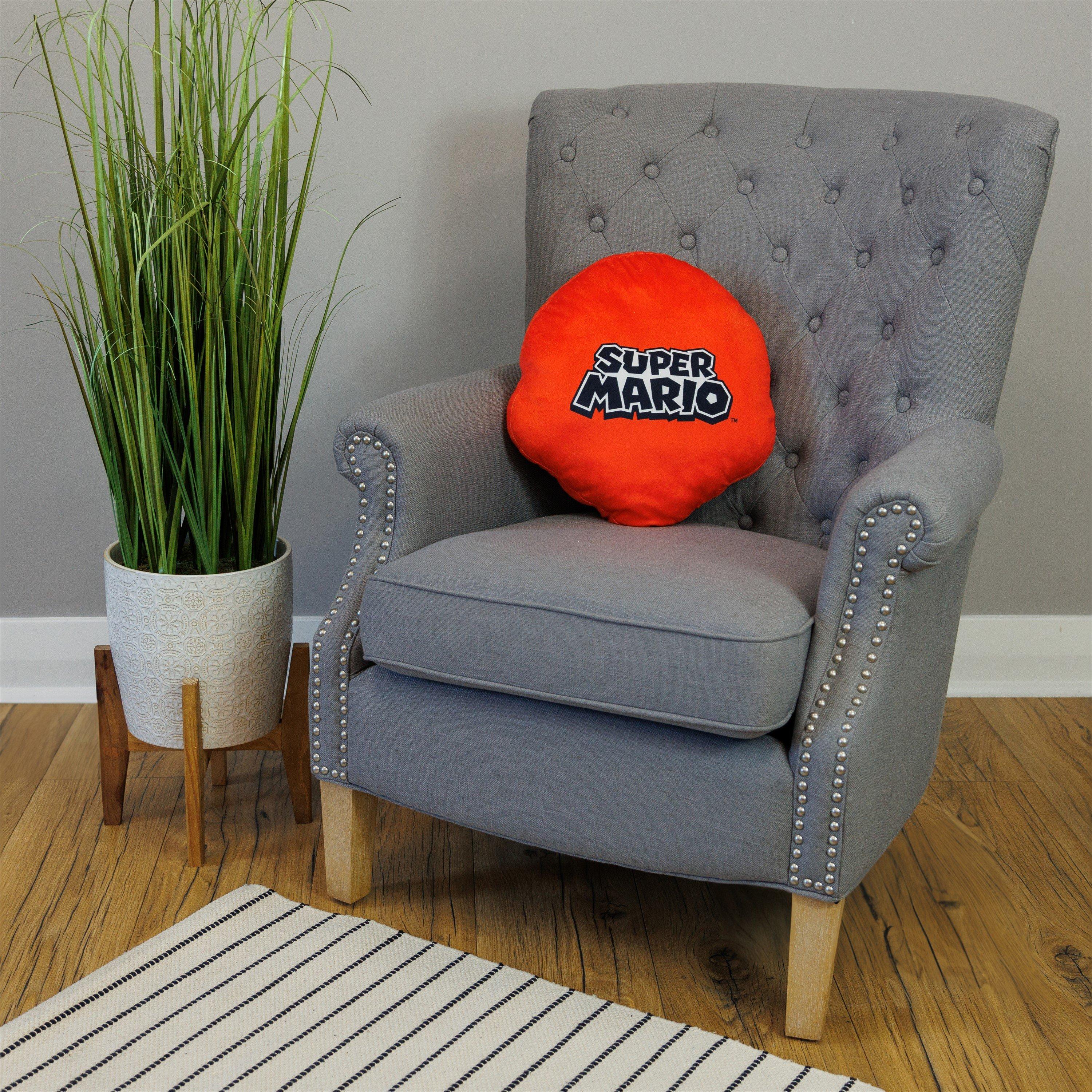Multi - Super Mario - Nintendo Mario Shaped Cushion - 5